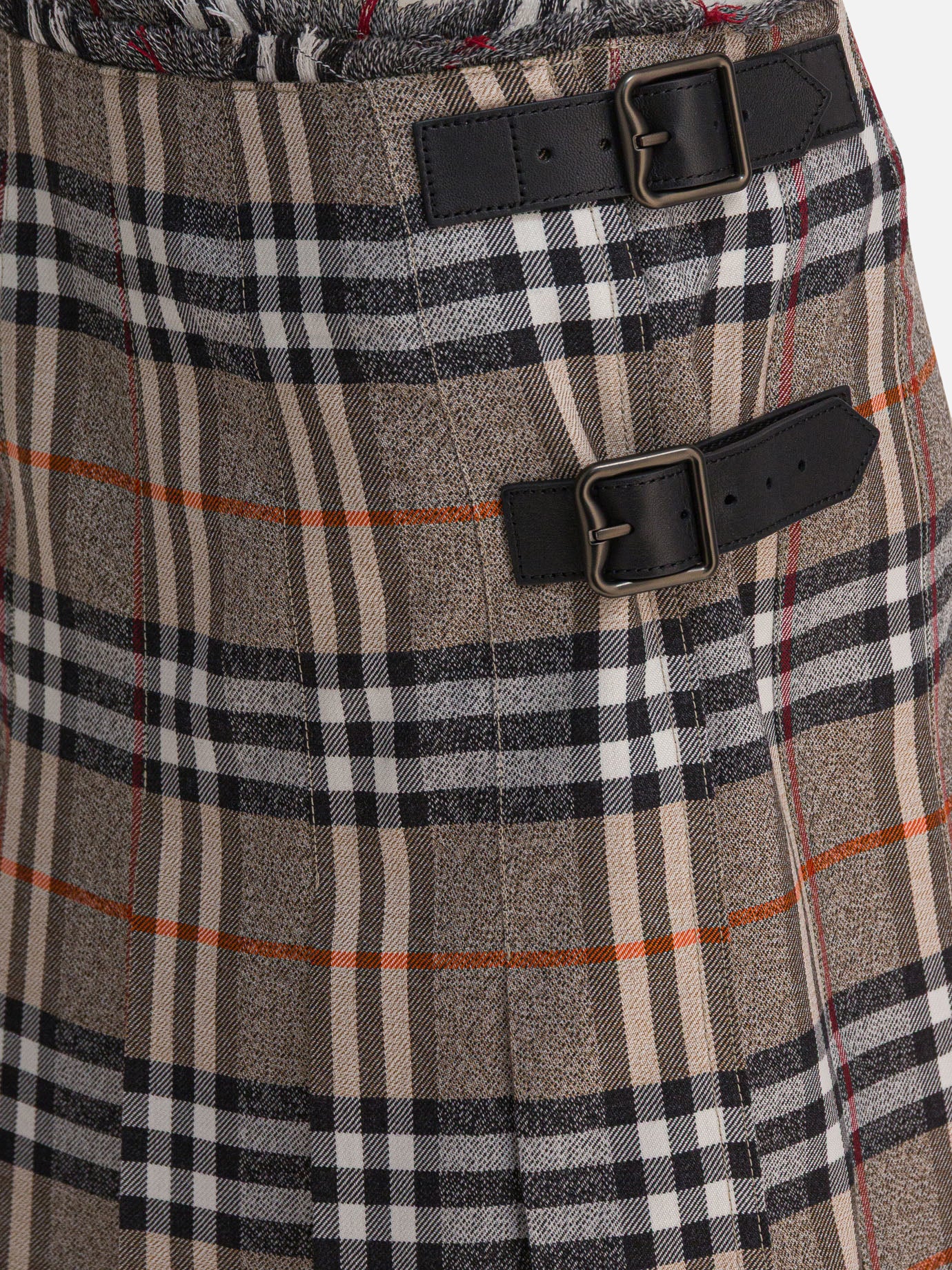 Minigonne Check  Beige - Burberry Donna | PDP | VIETTI Online Store | thumbnail_3