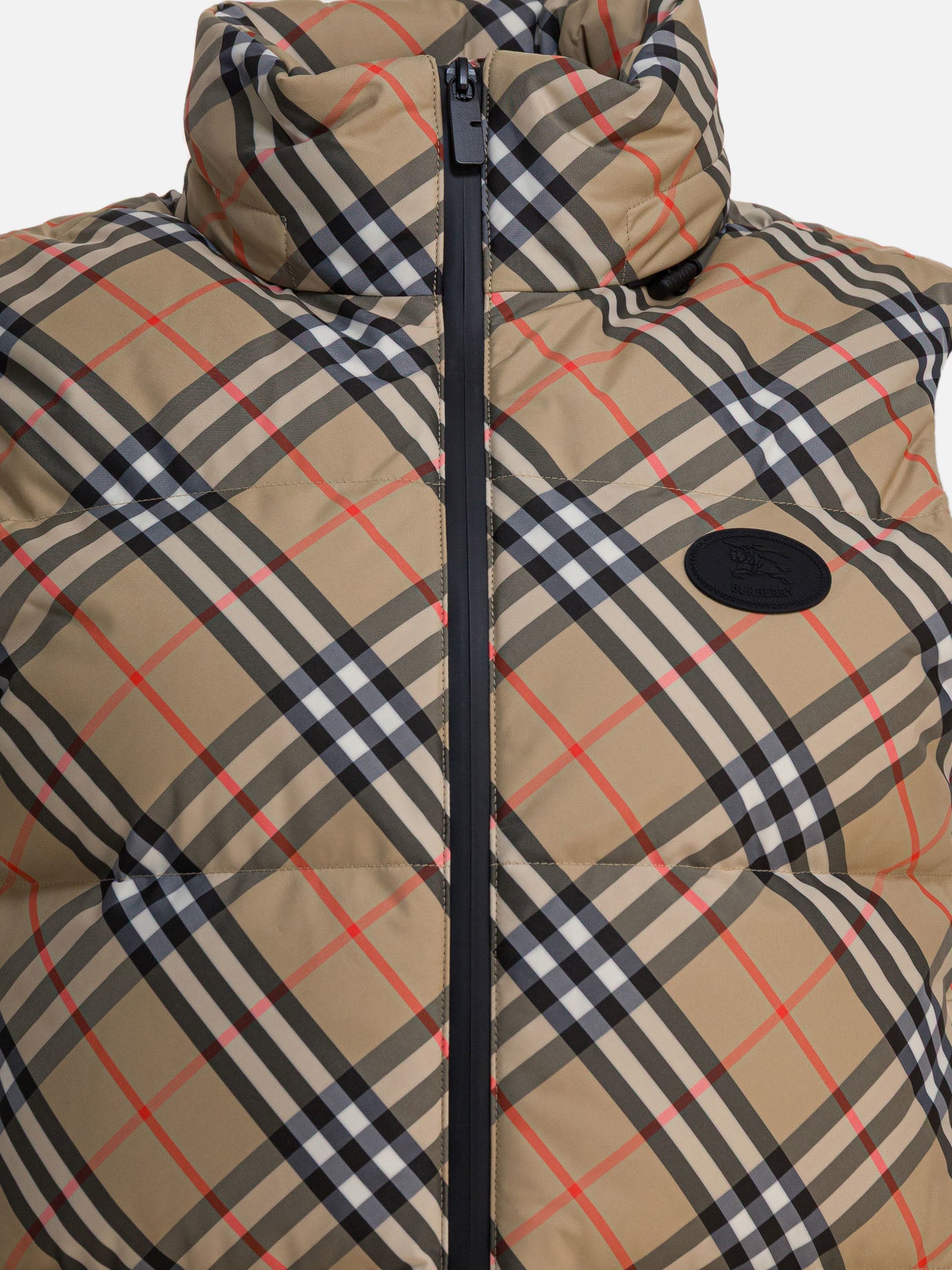Giacche smanicate Check  Beige - Burberry Donna | PDP | VIETTI Online Store | thumbnail_3