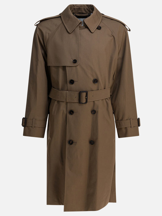 Raincoats & Trench coats Solid colour  Brown - Burberry Men | PDP | VIETTI Online Store 
