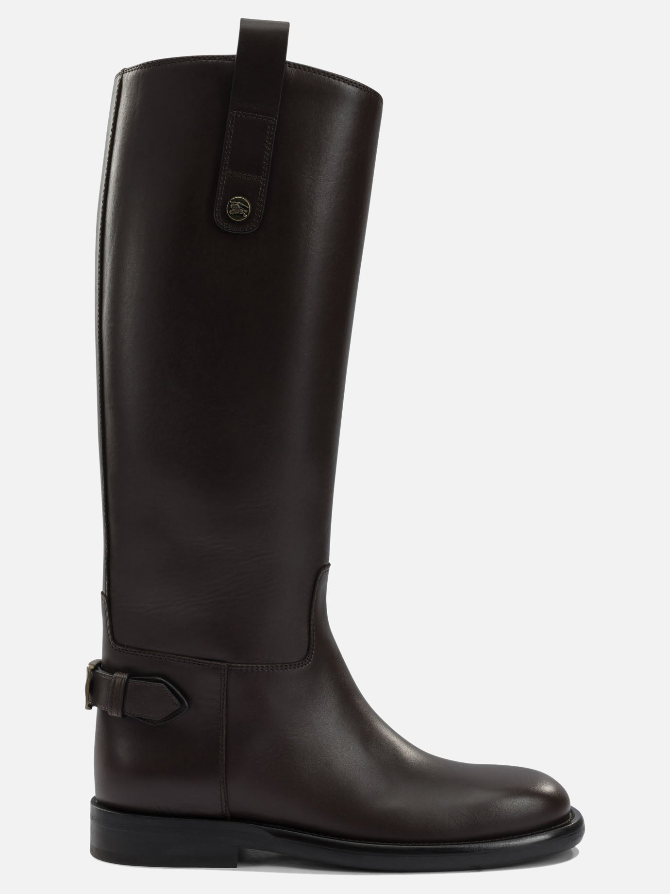 Al ginocchio 100% calf leather - 100% rubber  Marrone - Burberry Donna | PDP | VIETTI Online Store | thumbnail