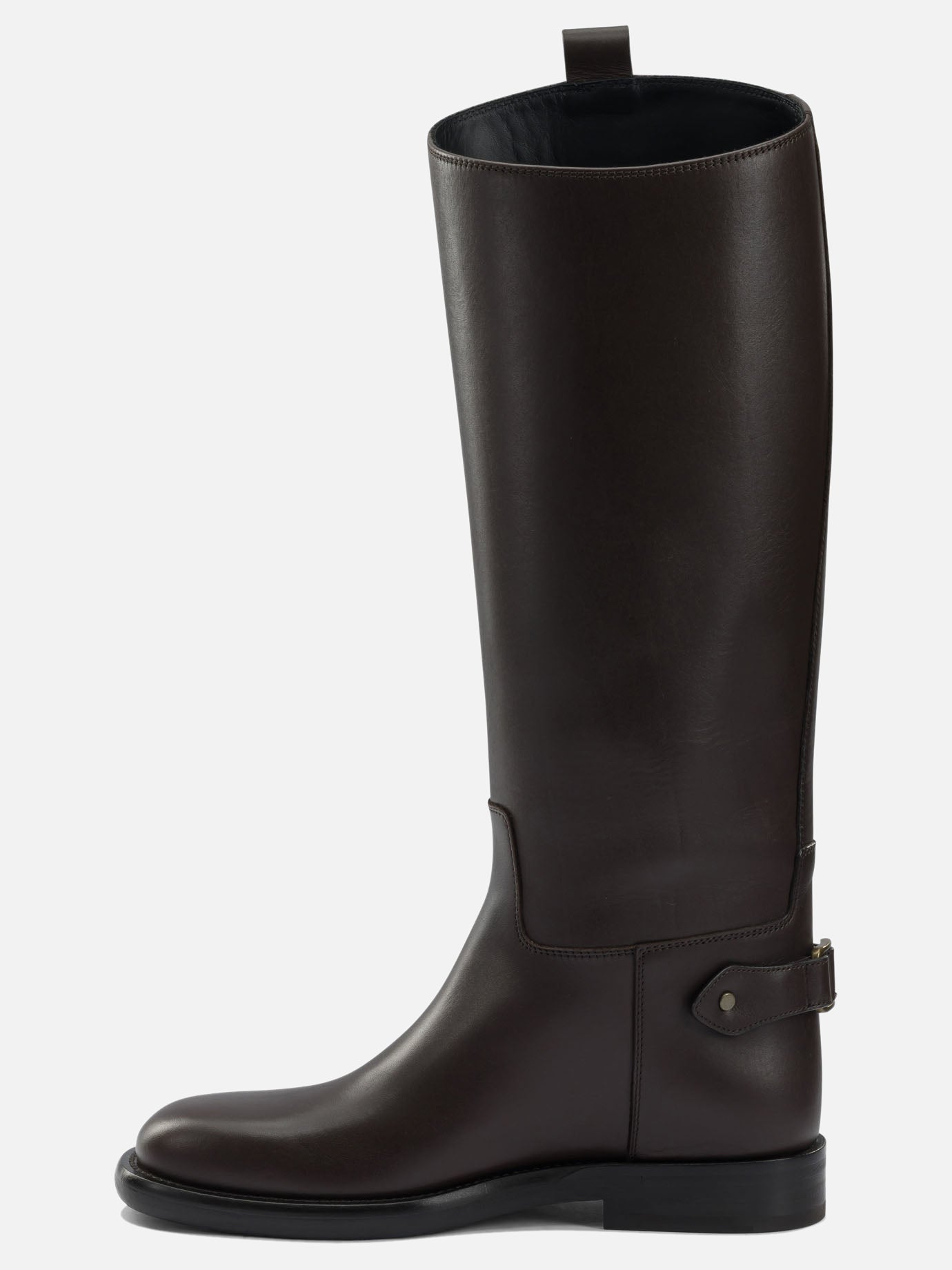 Al ginocchio 100% calf leather - 100% rubber  Marrone - Burberry Donna | PDP | VIETTI Online Store | thumbnail_3