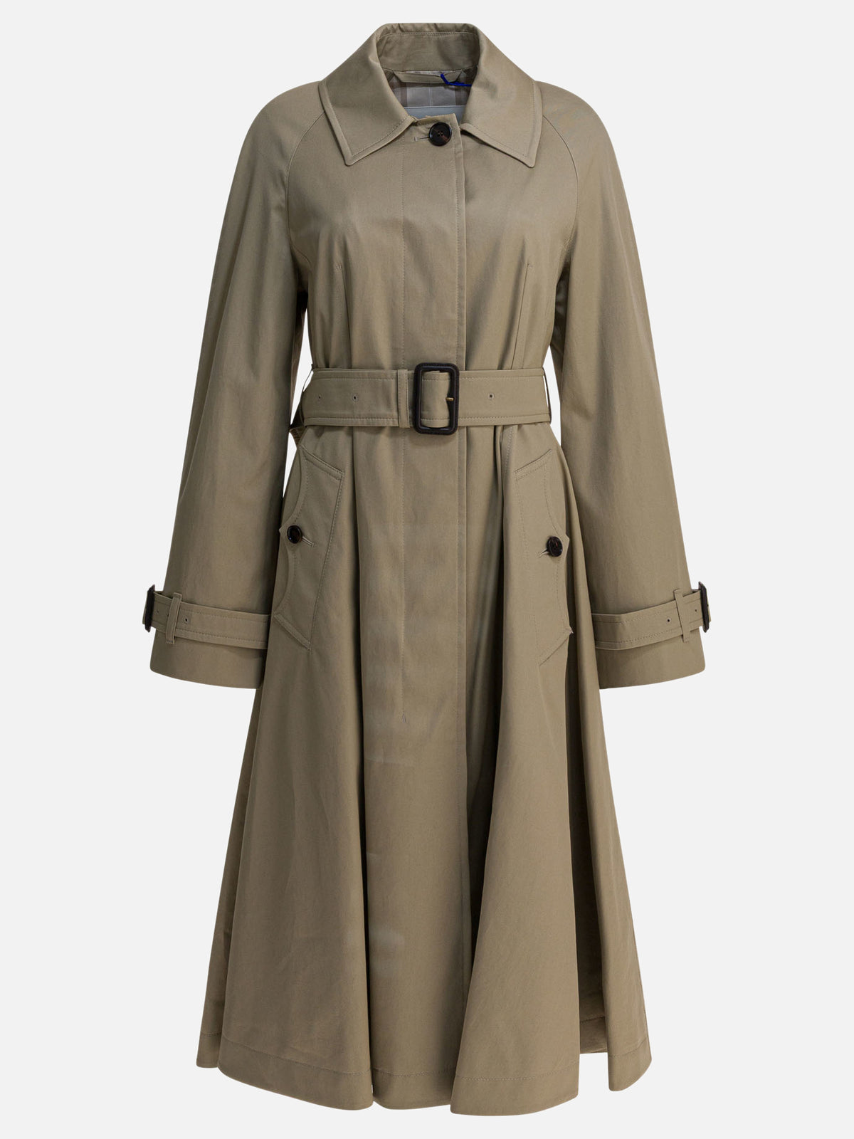 Burberry "Car Coat Ellingham fit-and-flare" Trench coat Beige