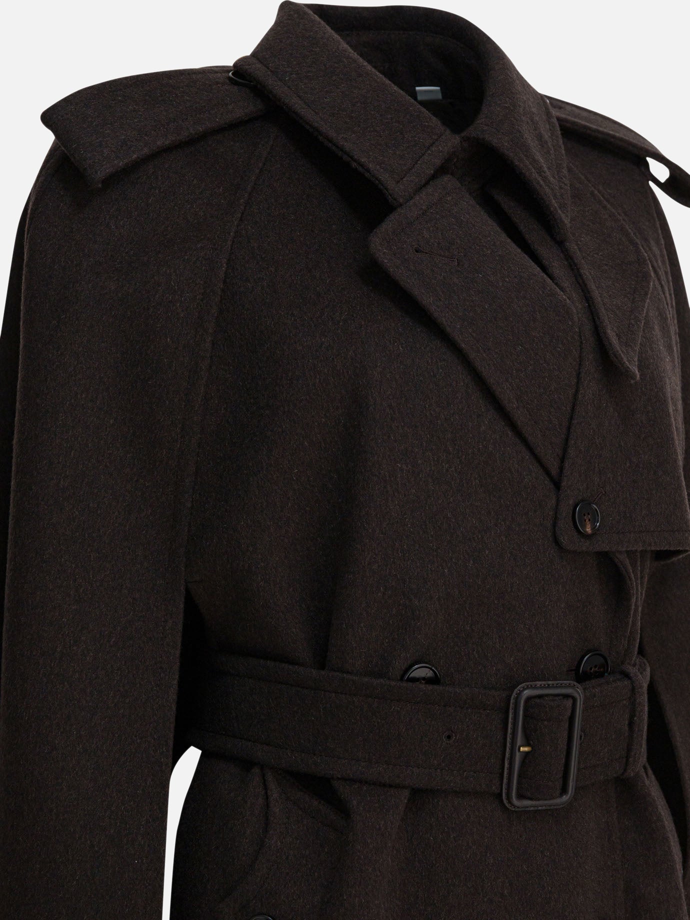 Mantelle Solid colour  Marrone - Burberry Donna | PDP | VIETTI Online Store | Zoom-Modal_4
