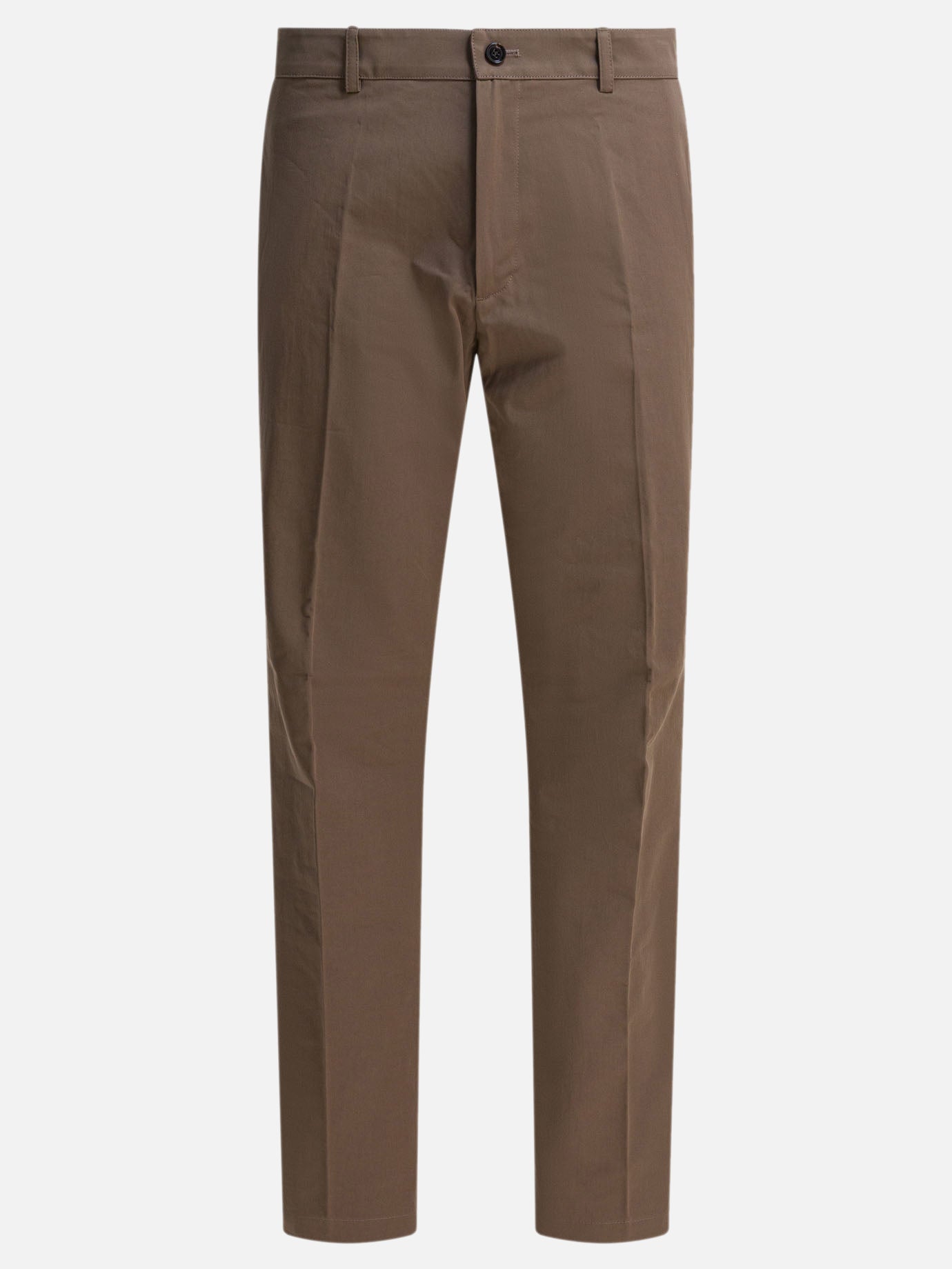 Leisure trousers Tinta unita  Brown - Burberry Men | PDP | VIETTI Online Store | thumbnail