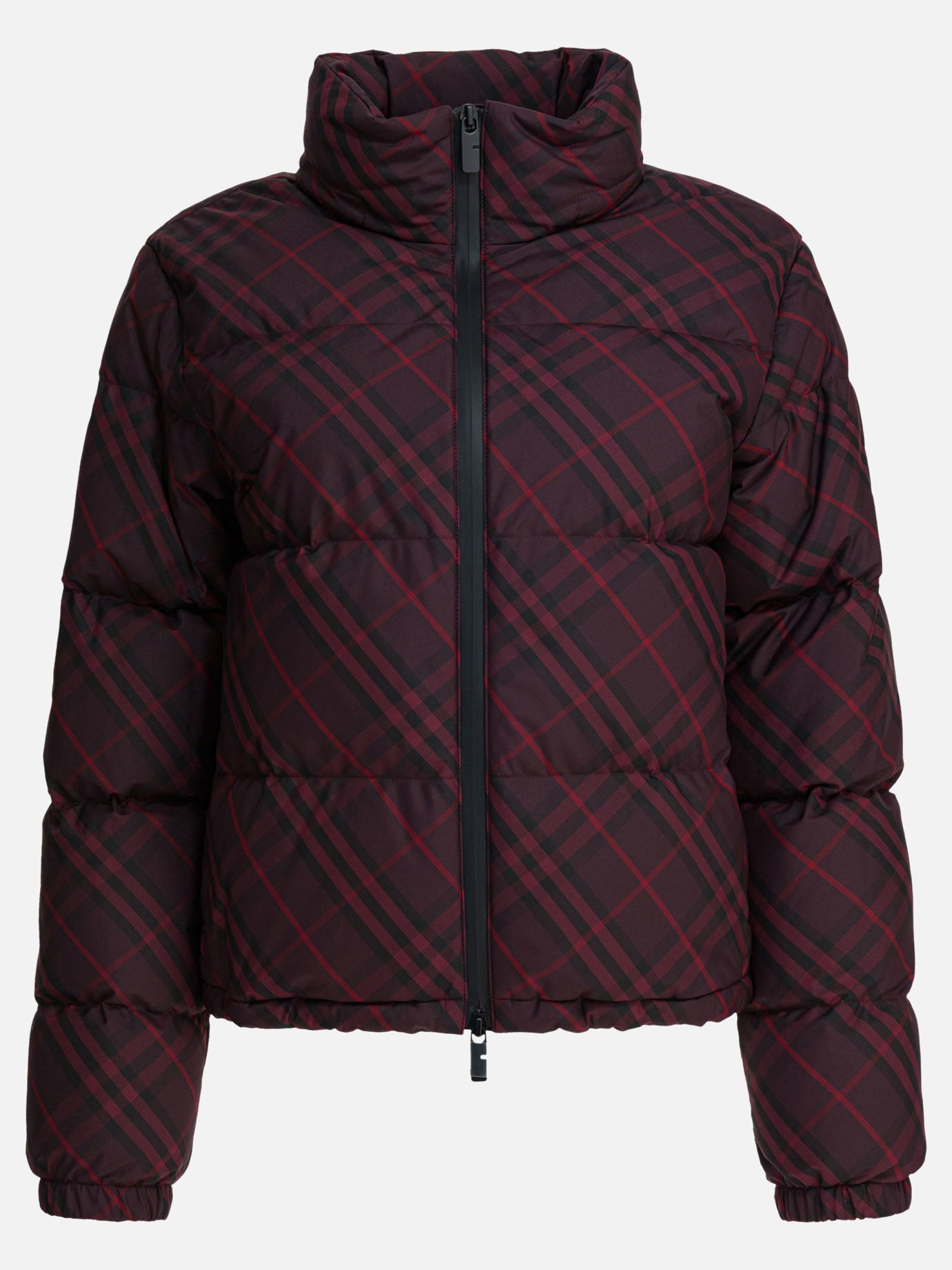 Piumini corti Check  Bordeaux - Burberry Donna | PDP | VIETTI Online Store | thumbnail