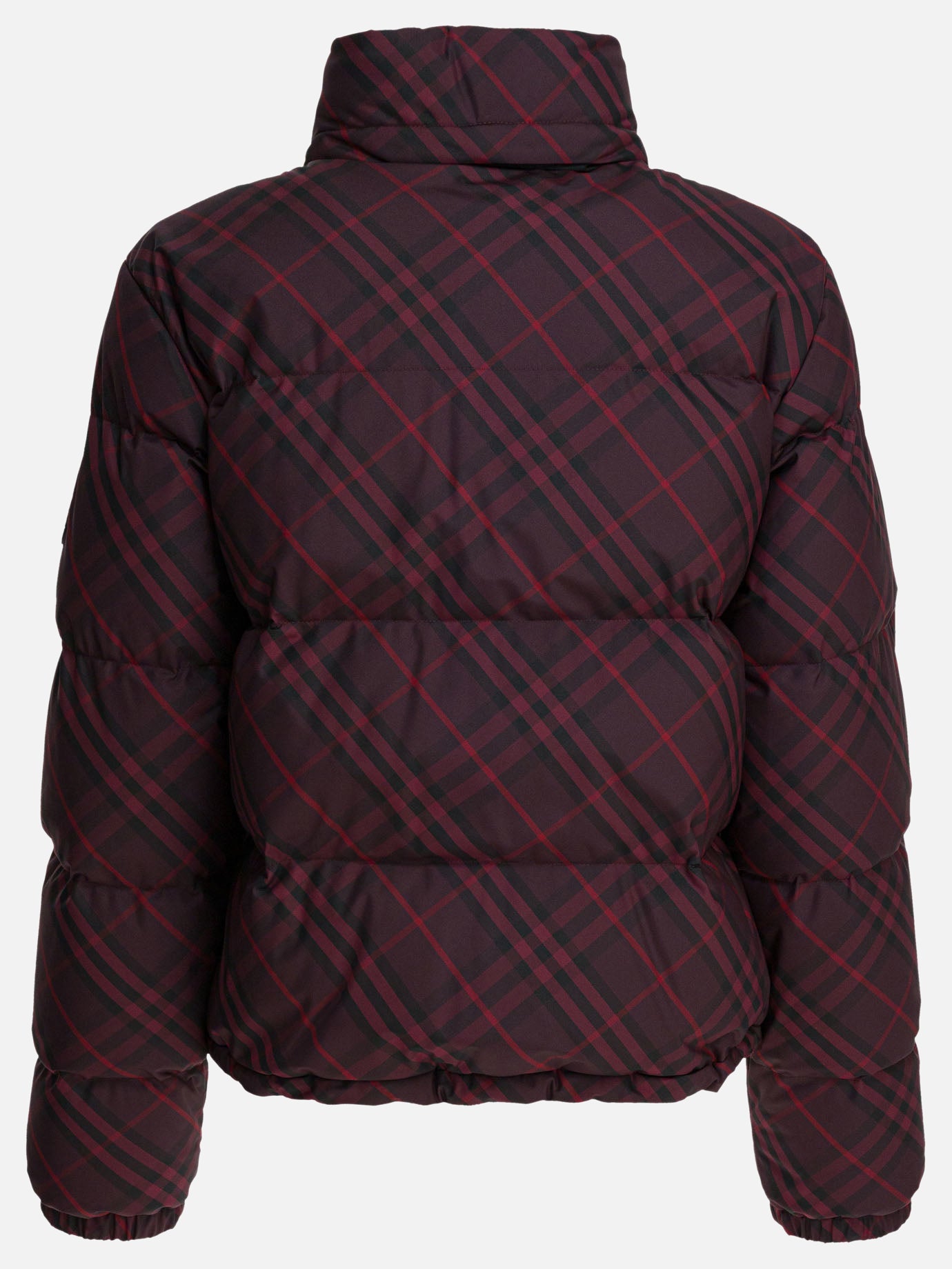 Piumini corti Check  Bordeaux - Burberry Donna | PDP | VIETTI Online Store | Zoom-Modal_2
