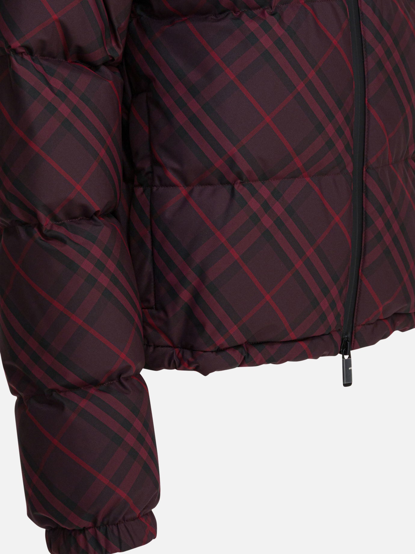 Piumini corti Check  Bordeaux - Burberry Donna | PDP | VIETTI Online Store | thumbnail_4