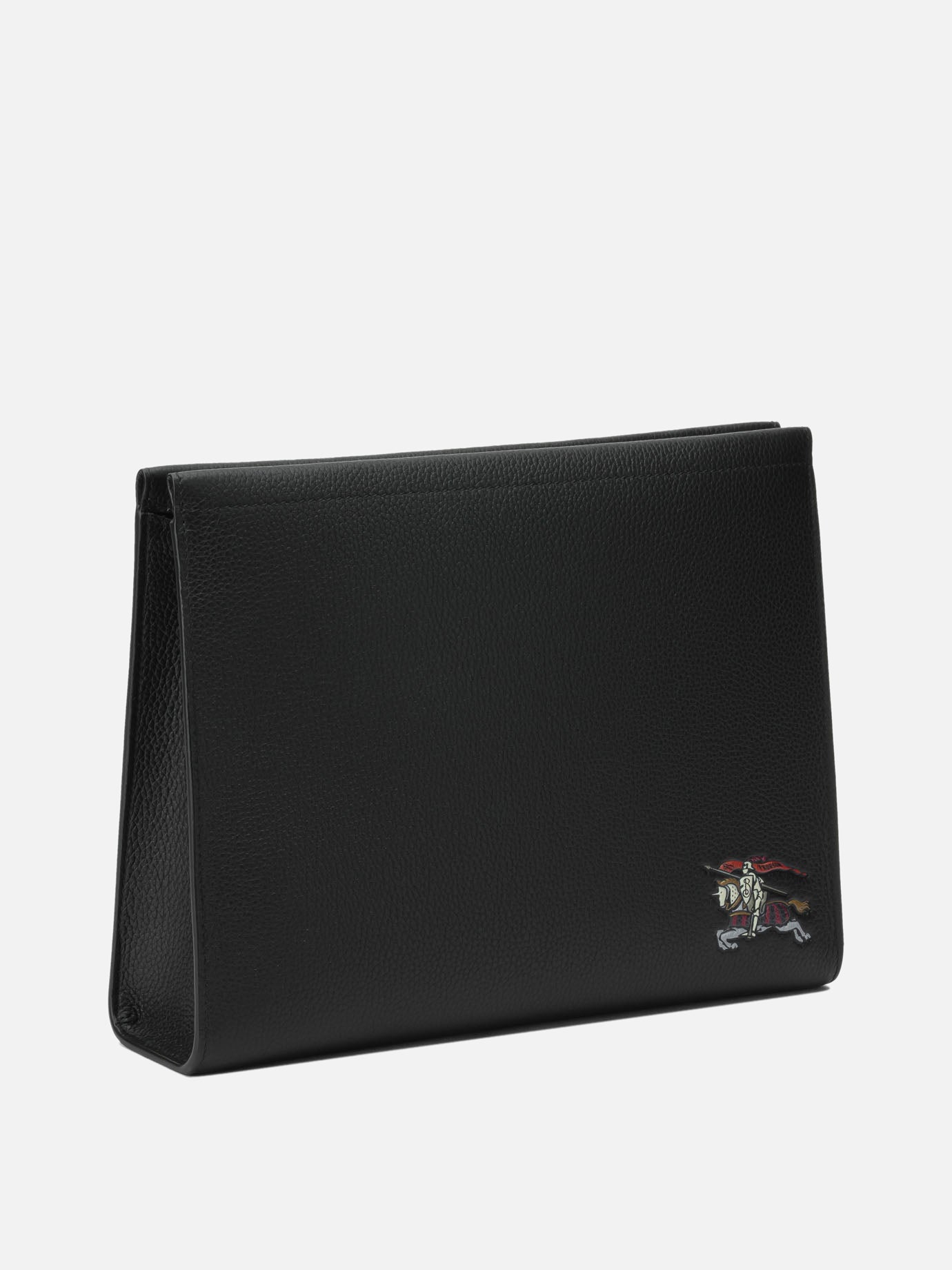 Pouch 100% calf grain leather  Black - Burberry Men | PDP | VIETTI Online Store | Zoom-Modal_2
