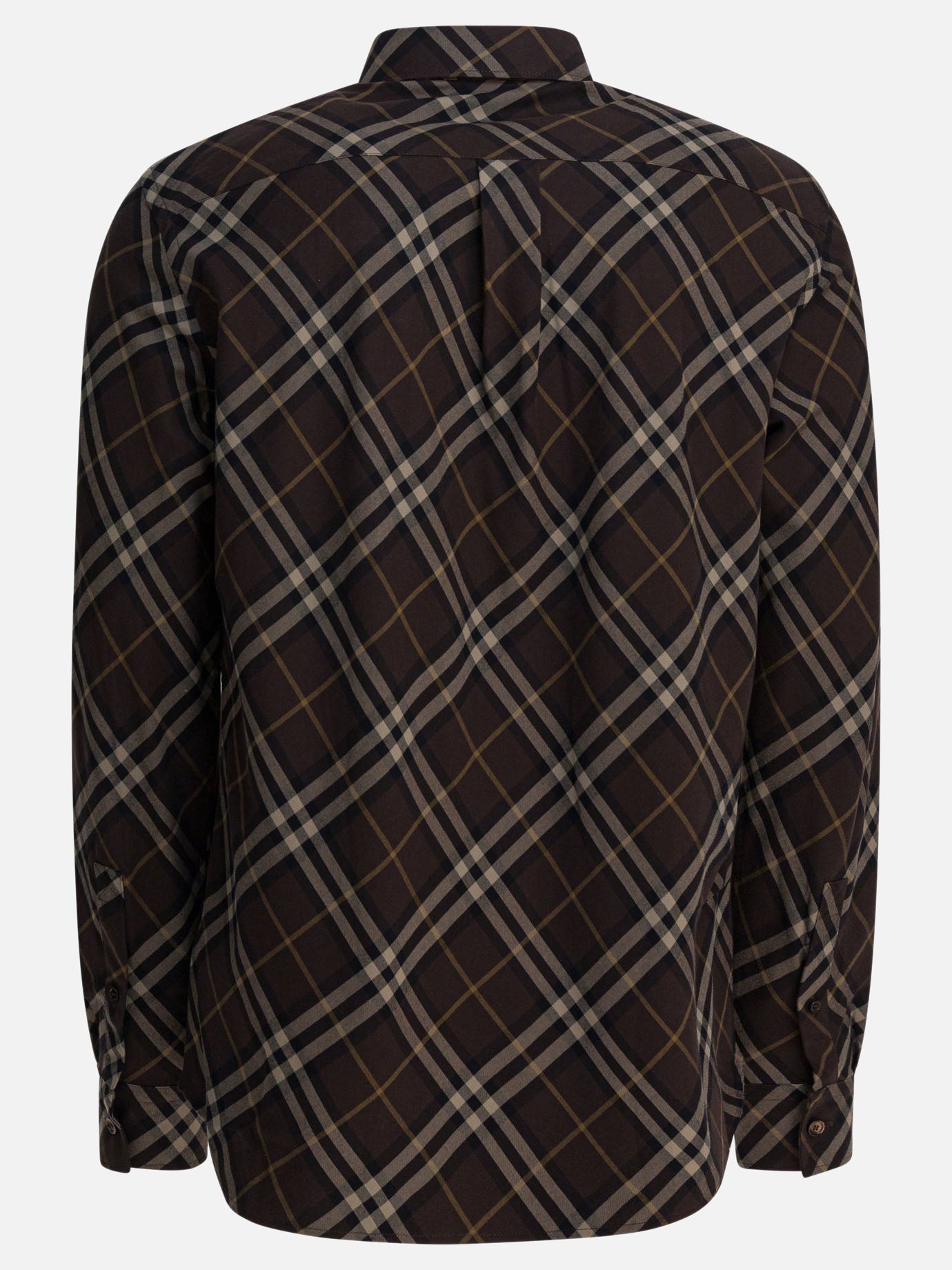 Camicie casual Check  Marrone - Burberry Uomo | PDP | VIETTI Online Store | thumbnail_2