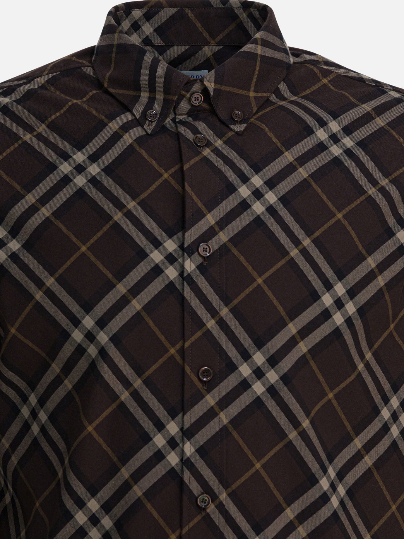 Camicie casual Check  Marrone - Burberry Uomo | PDP | VIETTI Online Store | Zoom-Modal_3
