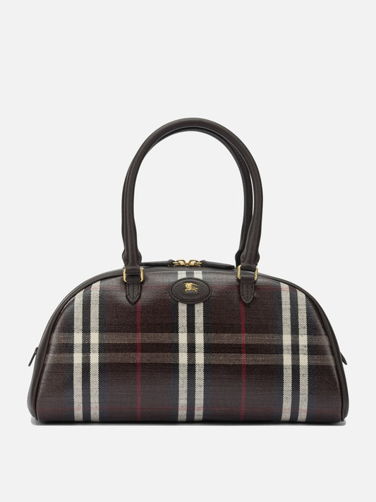Medium bags 69% cotton 21% viscose 10% linen  Brown - Burberry Women | PDP | VIETTI Online Store 
