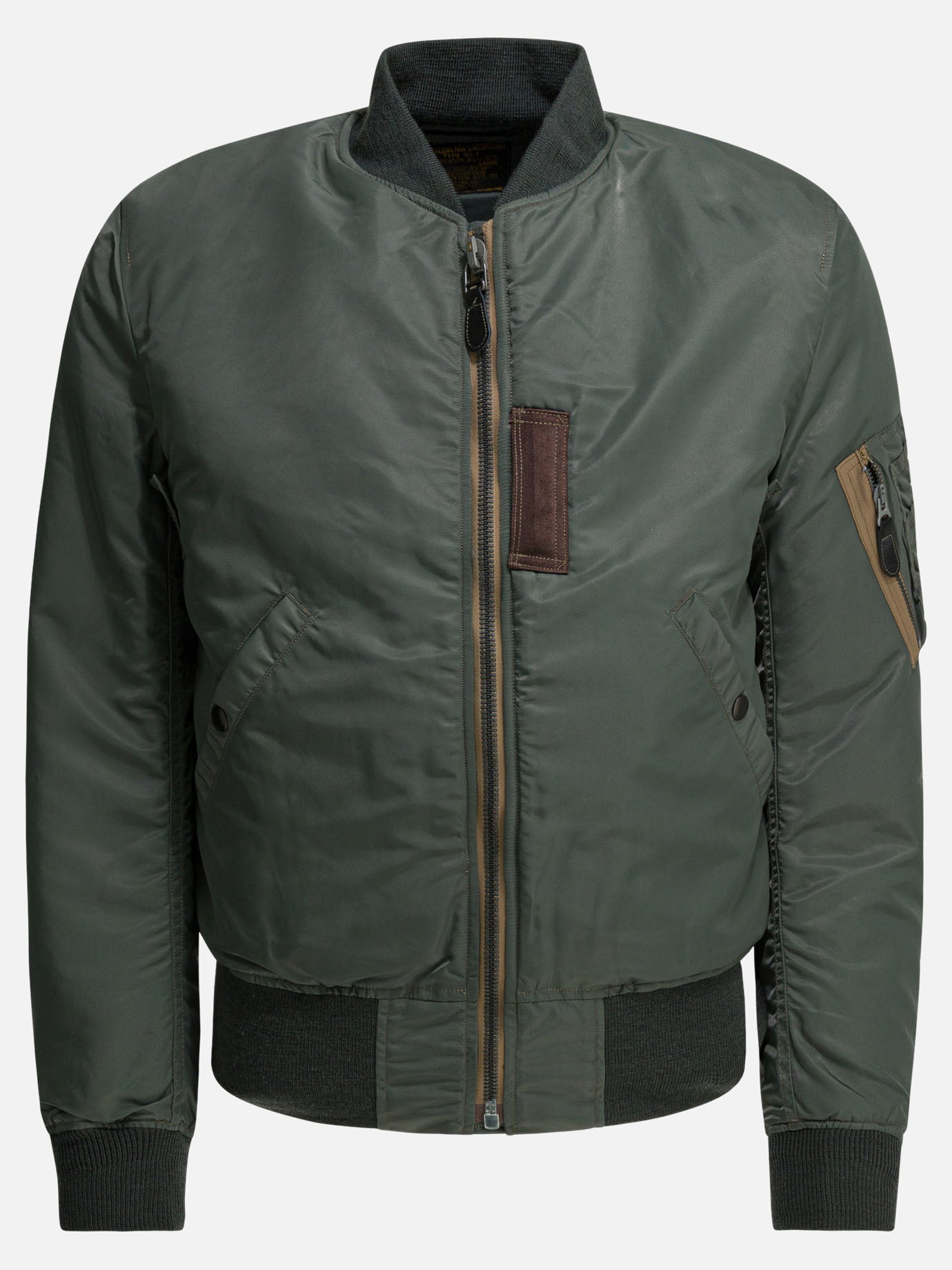 Bomber jackets Solid colour  Green - Buzz Rickson's Men | PDP | VIETTI Online Store | thumbnail