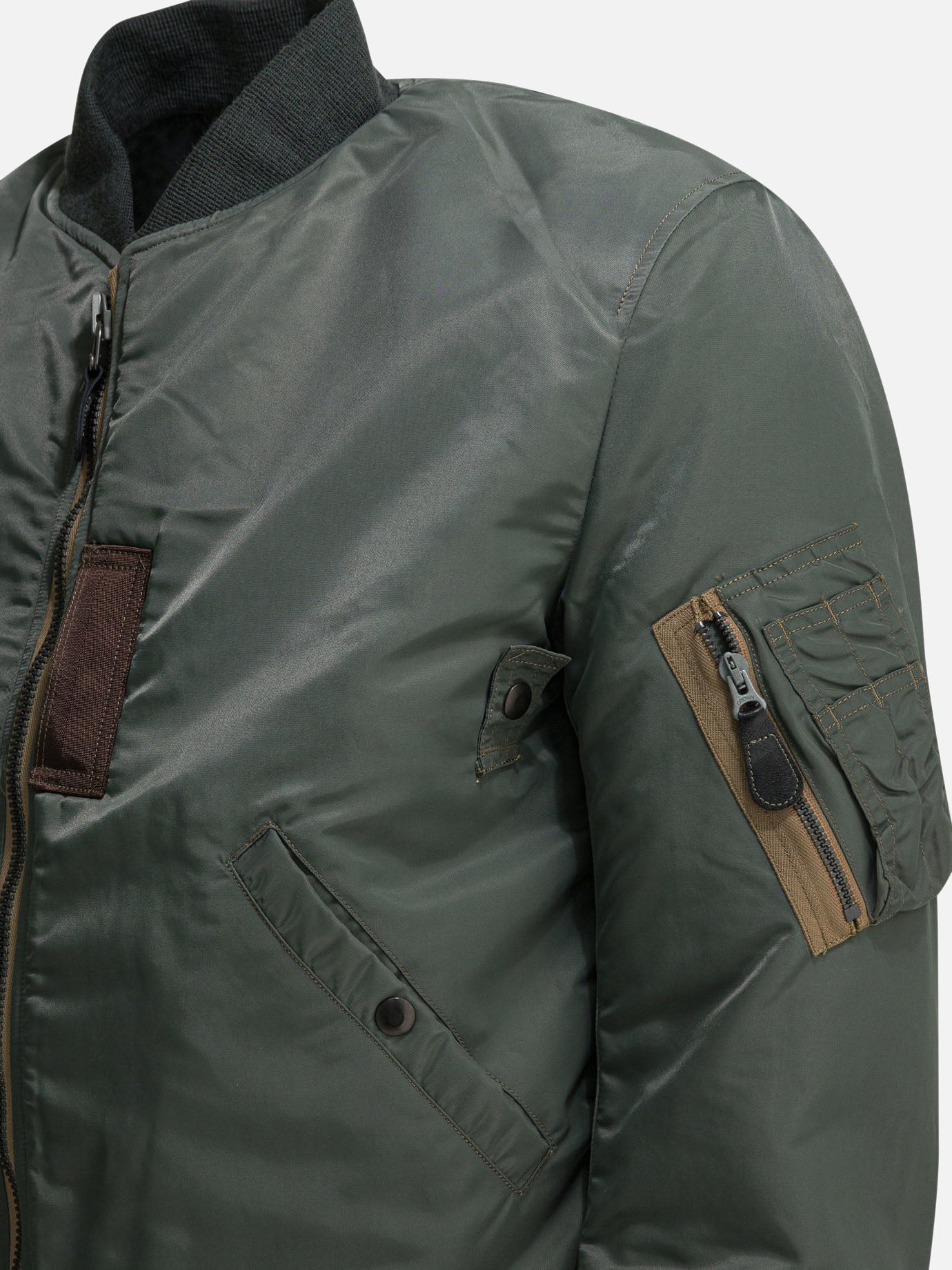 Bomber jackets Solid colour  Green - Buzz Rickson's Men | PDP | VIETTI Online Store | Zoom-Modal_3
