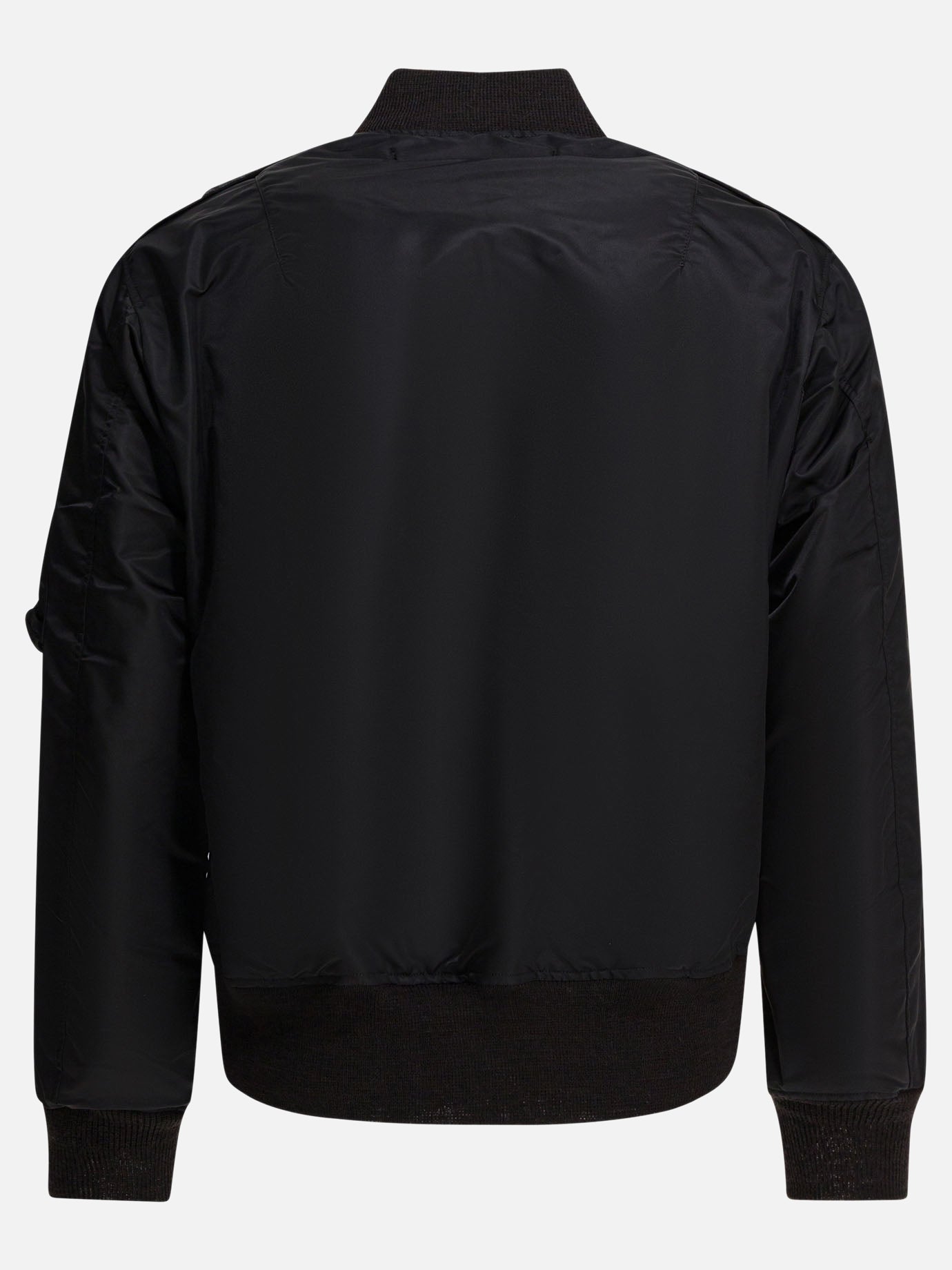 Bomber Solid colour  Nero - Buzz Rickson's Uomo | PDP | VIETTI Online Store | thumbnail_2