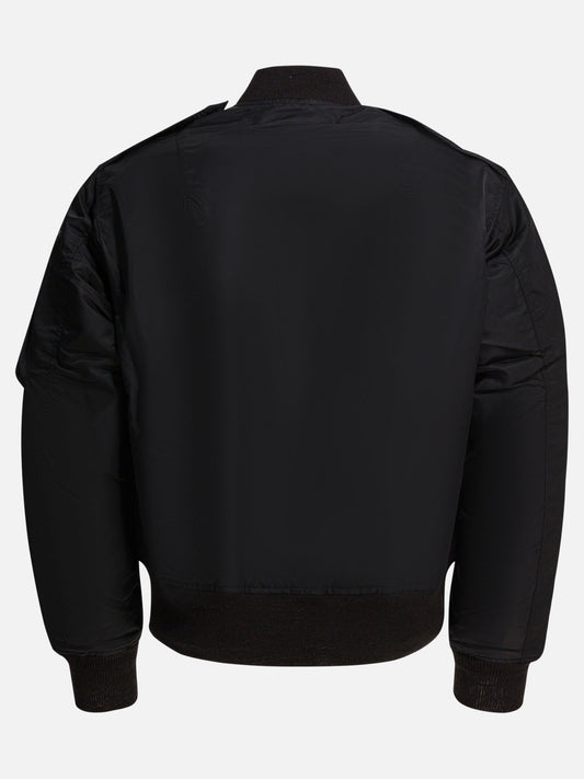 Bomber Solid colour  Nero - Buzz Rickson's Uomo | PDP | VIETTI Online Store | 2
