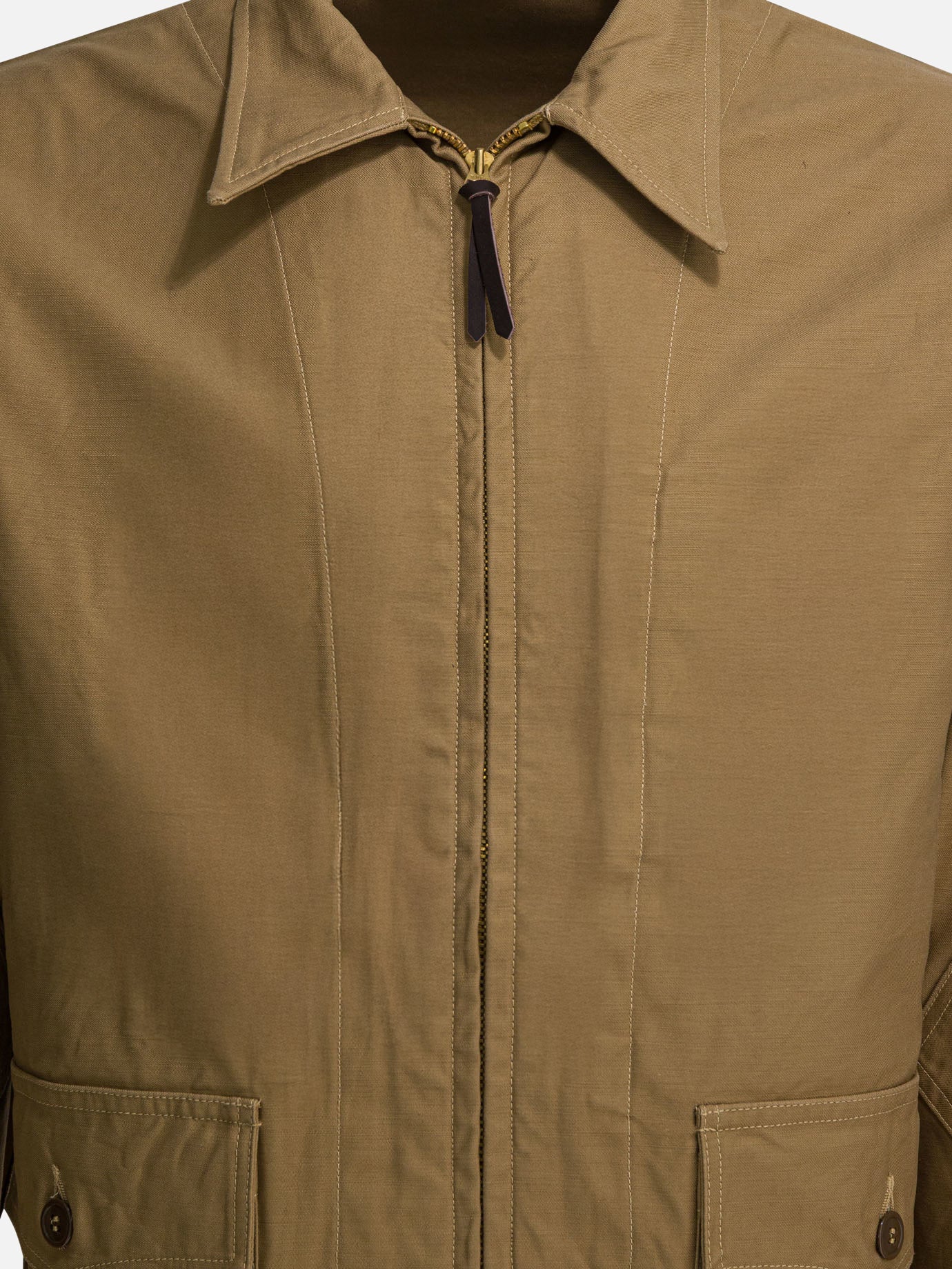 Quilted & Utility Jackets Solid colour  Green - Buzz Rickson's Men | PDP | VIETTI Online Store | Zoom-Modal_3
