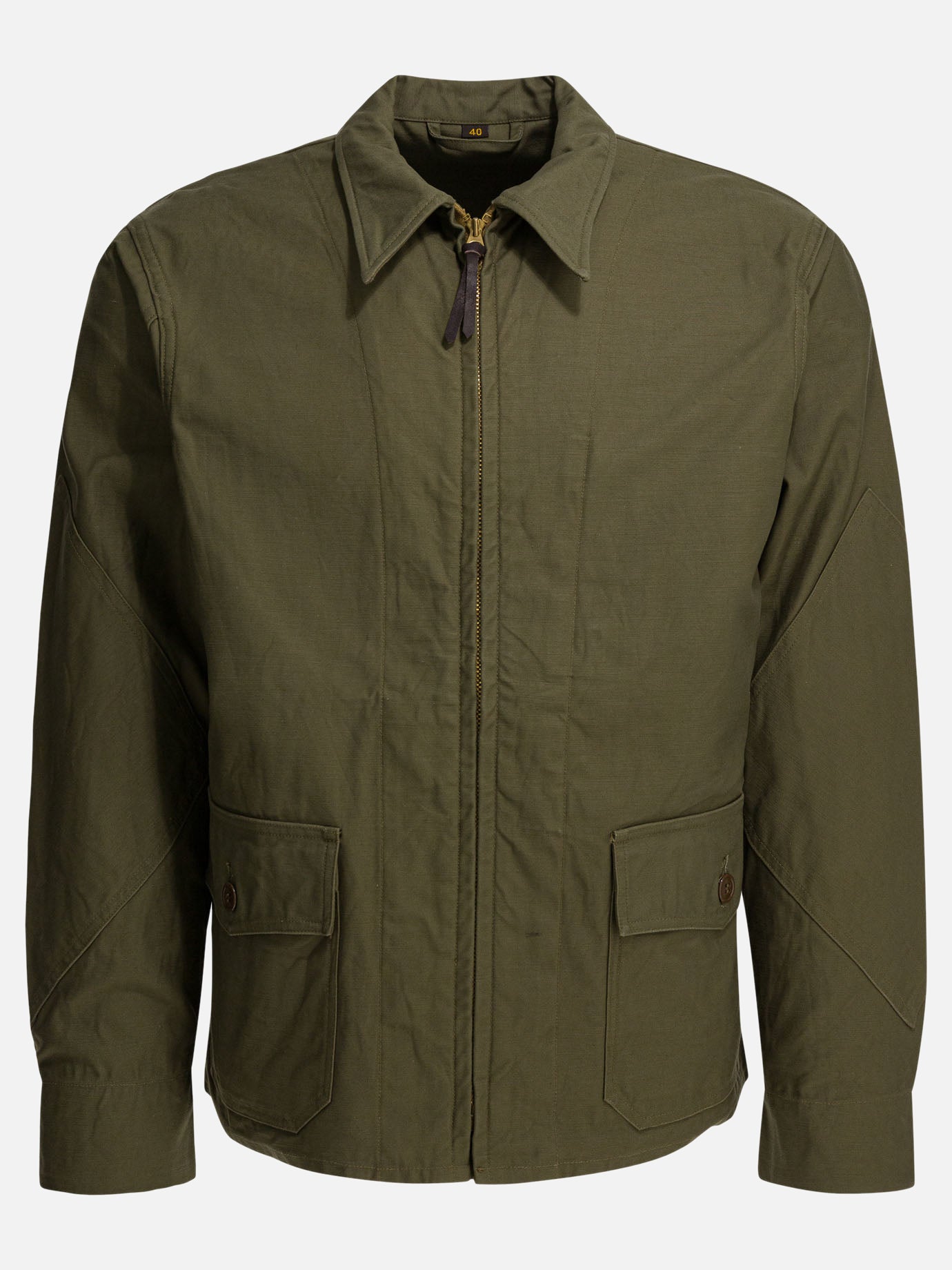 Quilted & Utility Jackets Solid colour  Green - Buzz Rickson's Men | PDP | VIETTI Online Store | Zoom-Modal
