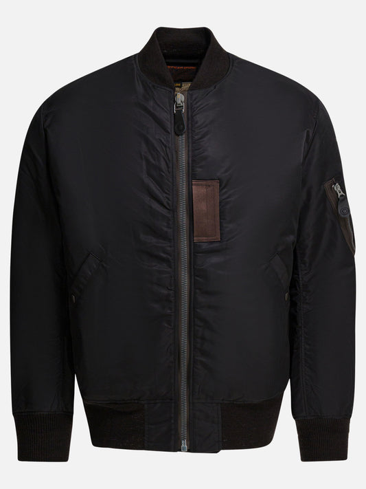 Bomber Solid colour  Nero - Buzz Rickson's Uomo | PDP | VIETTI Online Store 
