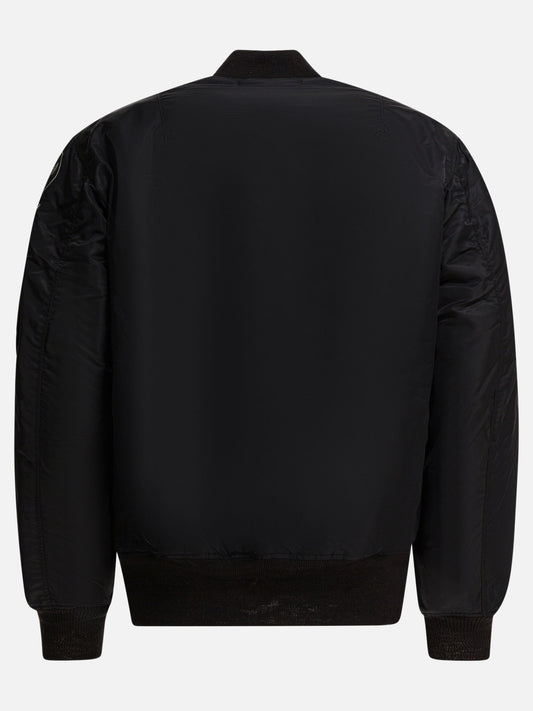 Bomber Solid colour  Nero - Buzz Rickson's Uomo | PDP | VIETTI Online Store | 2

