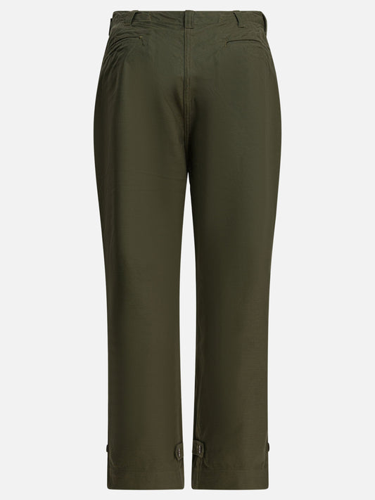 Pantaloni cargo & parachute Solid colour  Verde - Buzz Rickson's Uomo | VIETTI Online Store | 2
