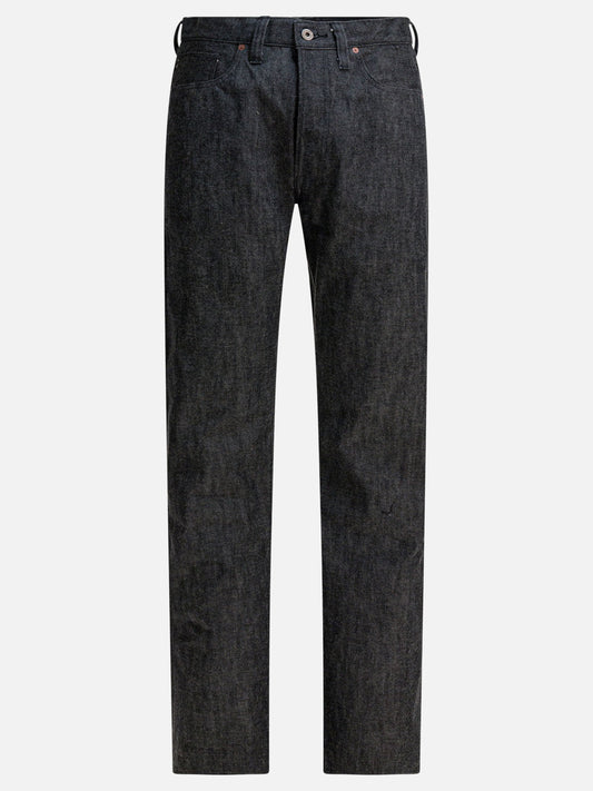 Jeans a gamba dritta Solid colour  Nero - Buzz Rickson's Uomo | PDP | VIETTI Online Store 
