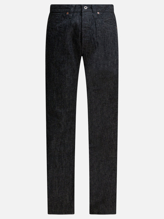 Jeans a gamba dritta Solid colour  Nero - Buzz Rickson's Uomo | PDP | VIETTI Online Store 

