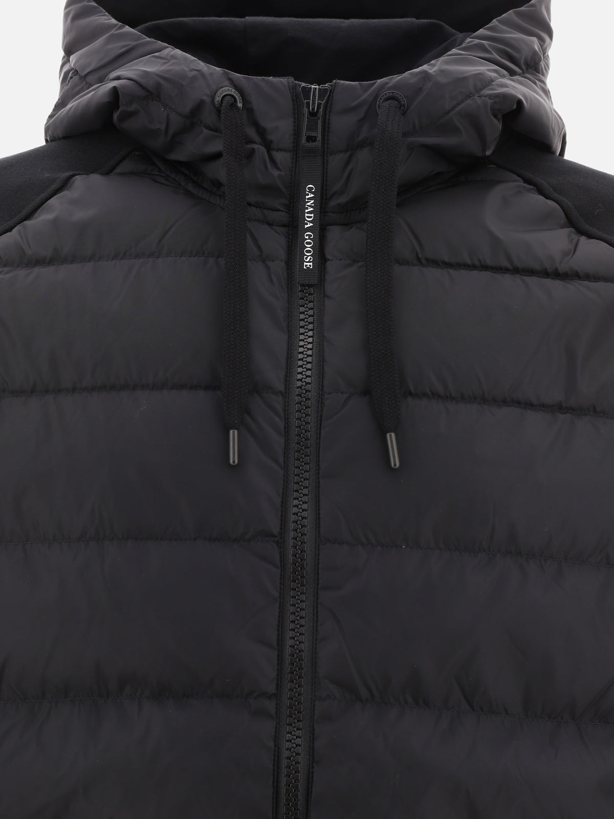 Canada Goose "Huron HyBridge" Down Jacket Black - VIETTI