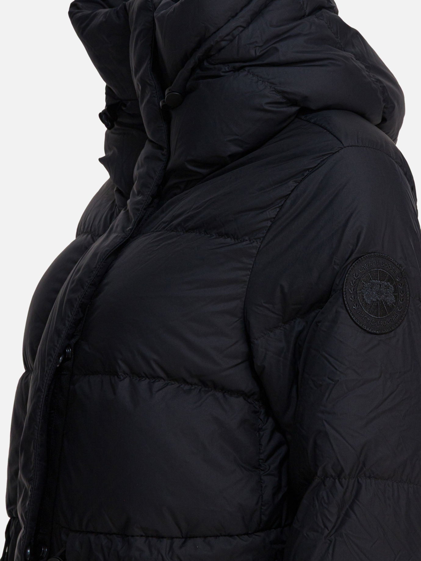 Piumini corti Logo  Nero - Canada Goose Donna | PDP | VIETTI Online Store | Zoom-Modal_4
