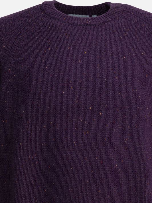 Carhartt WIP "Anglistic" sweater Purple


