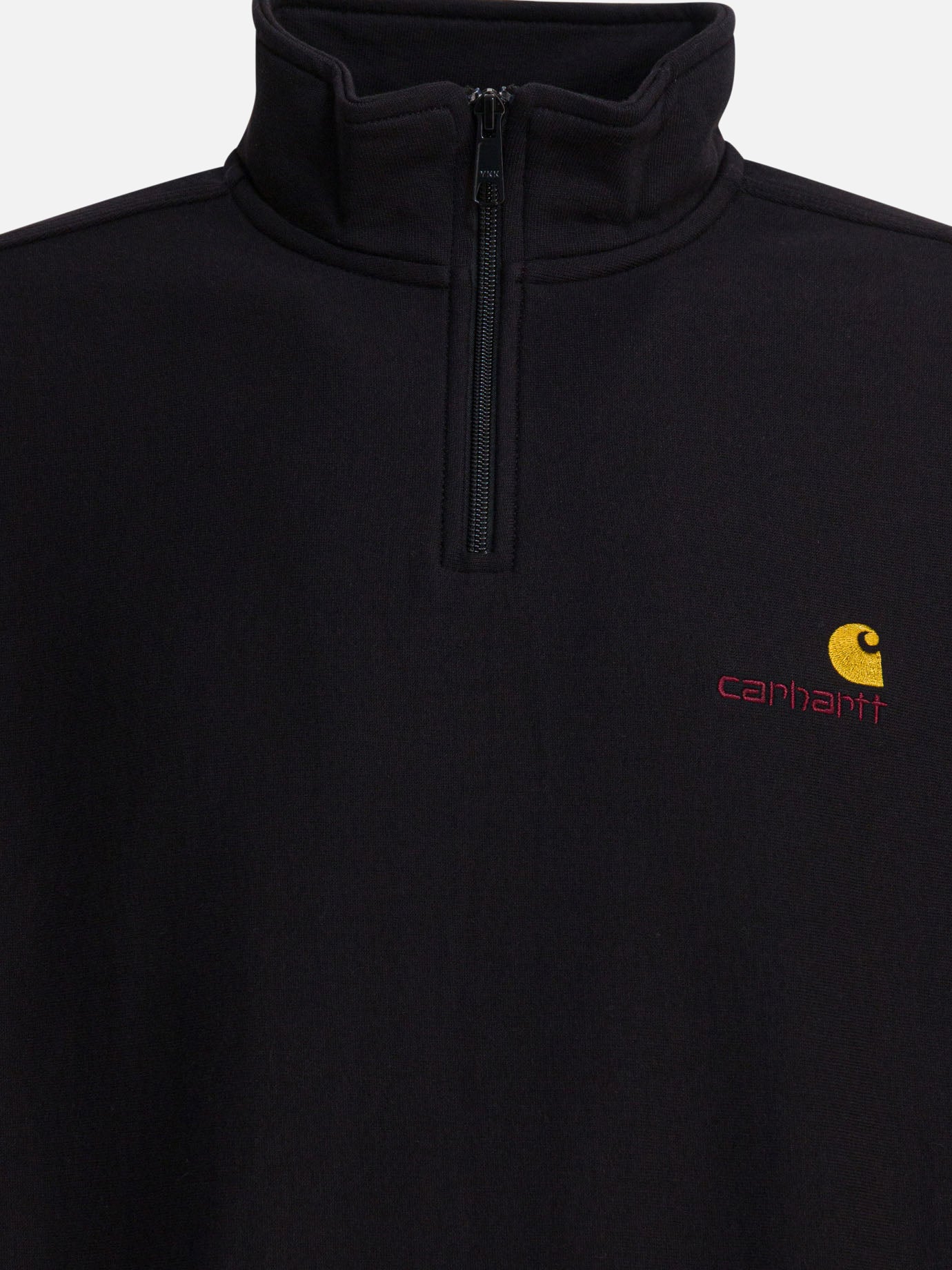 Felpe con mezza zip Logo  Nero - Carhartt WIP Uomo | PDP | VIETTI Online Store | thumbnail_3