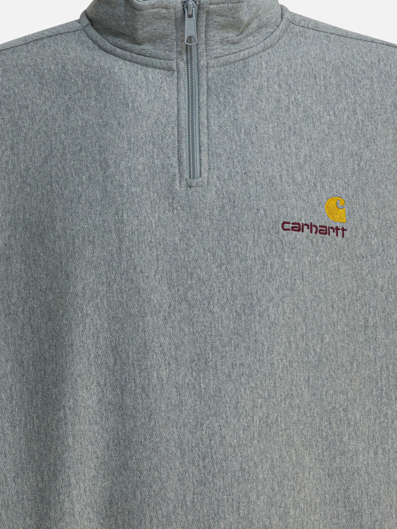 Felpe con mezza zip Logo  Grigio - Carhartt WIP Uomo | PDP | VIETTI Online Store | Zoom-Modal_3
