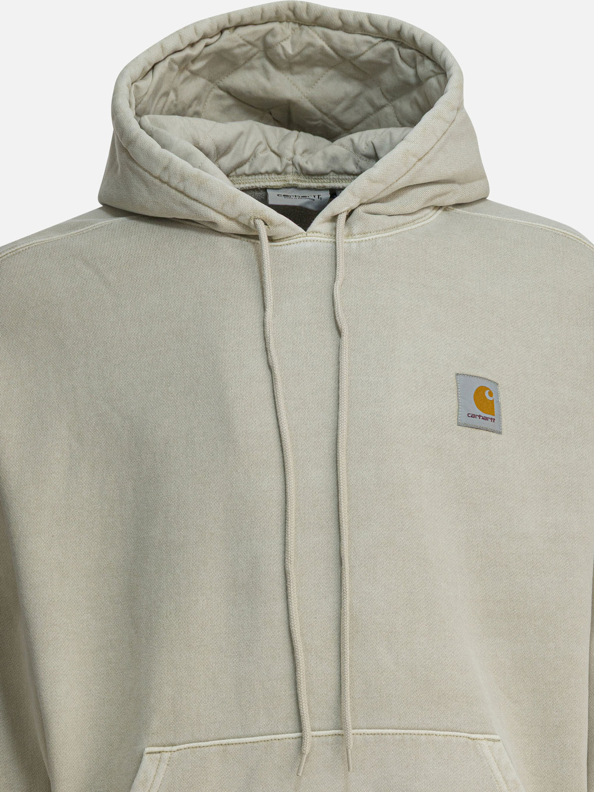 Carhartt WIP Felpa con cappuccio "Vista" Beige - VIETTI