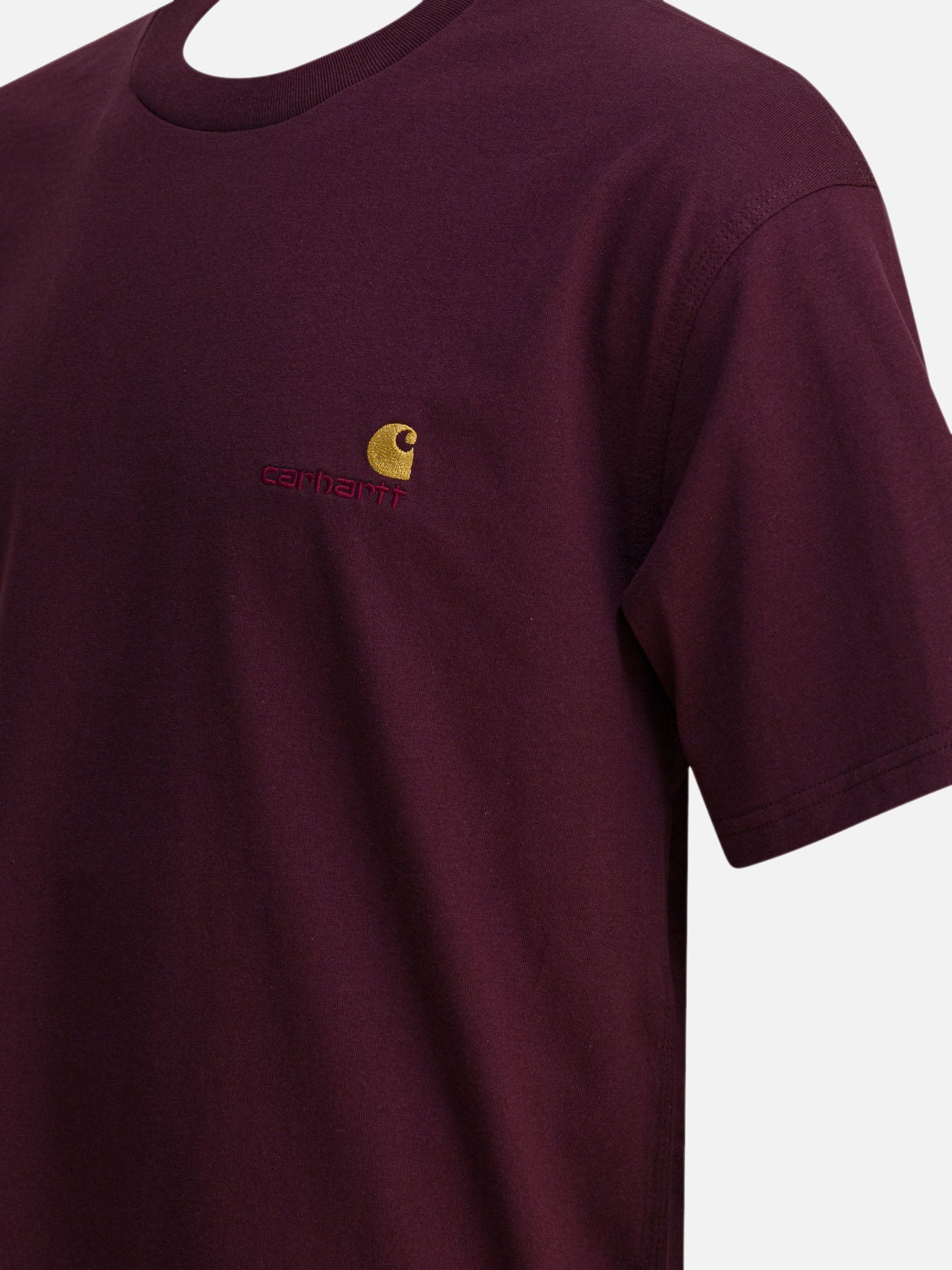 Crewneck t-shirts Logo  Bordeaux - Carhartt WIP Men | PDP | VIETTI Online Store | thumbnail_4