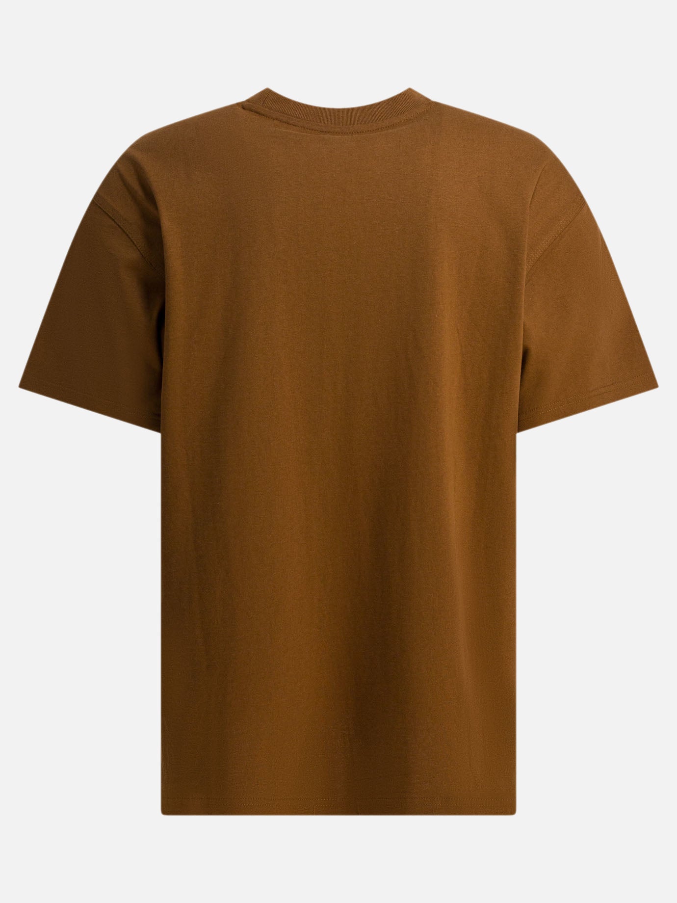 Crewneck t-shirts Logo  Brown - Carhartt WIP Men | PDP | VIETTI Online Store | Zoom-Modal_2
