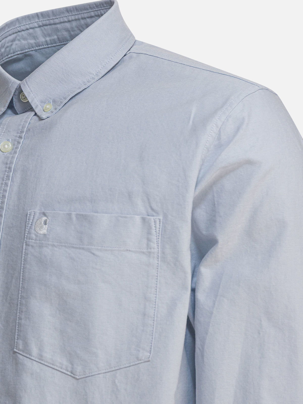 Carhartt WIP "L/S C-Logo" Shirt Blue