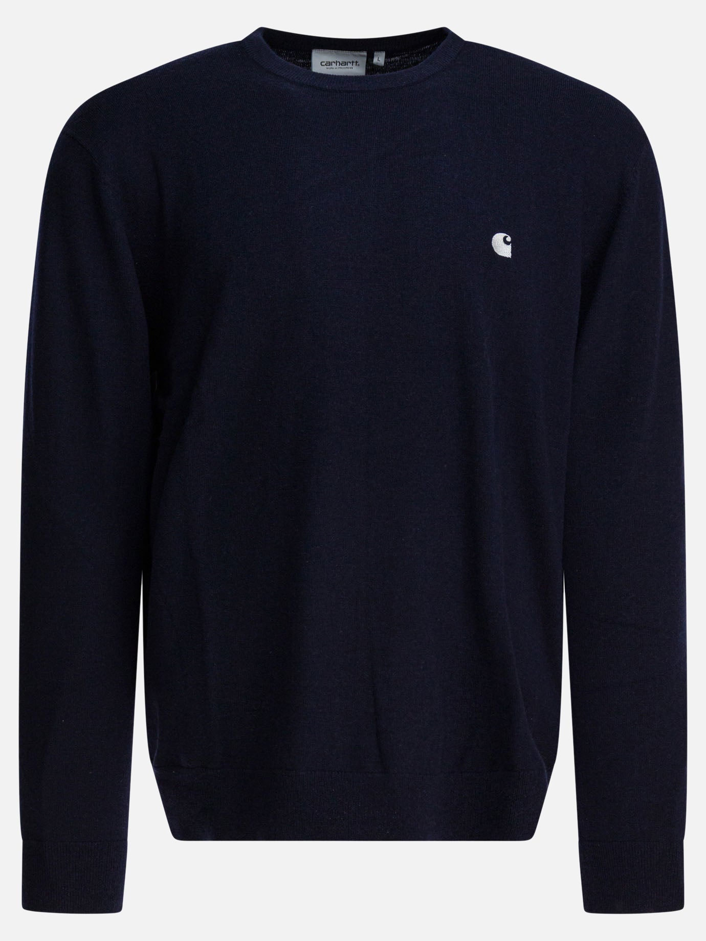 Maglioni girocollo Logo  Blu - Carhartt WIP Uomo | PDP | VIETTI Online Store | Zoom-Modal
