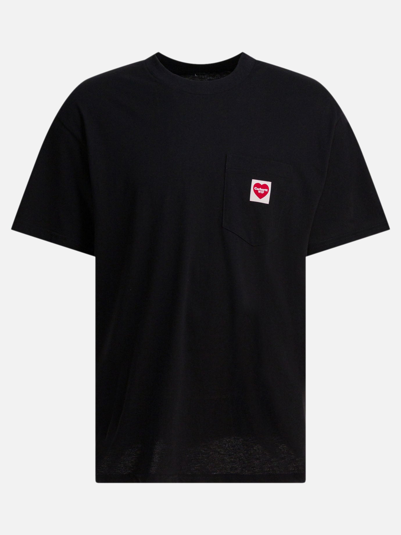 T-shirt girocollo Solid colour  Nero - Carhartt WIP Uomo | PDP | VIETTI Online Store | thumbnail