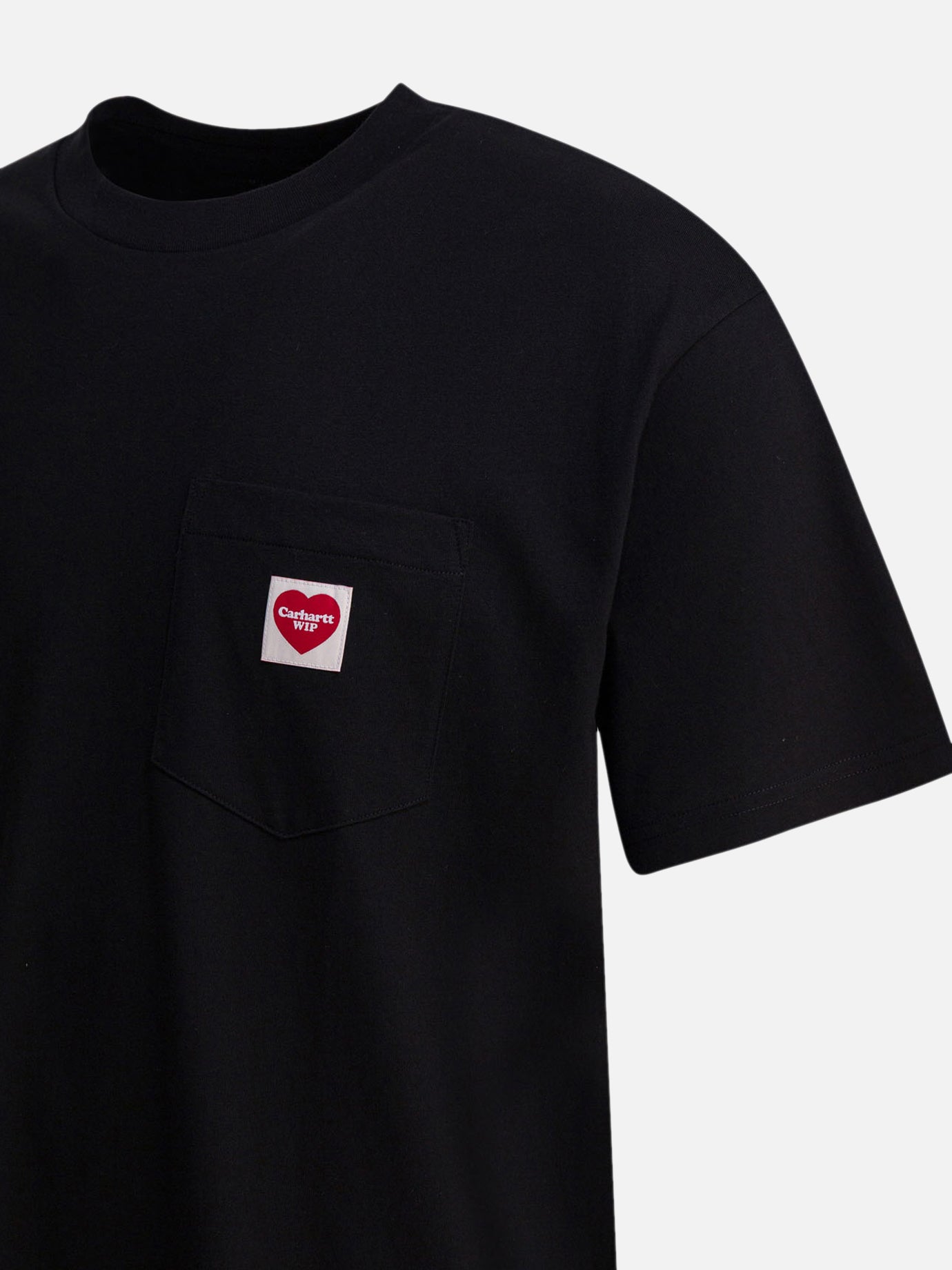 T-shirt girocollo Solid colour  Nero - Carhartt WIP Uomo | PDP | VIETTI Online Store | thumbnail_4