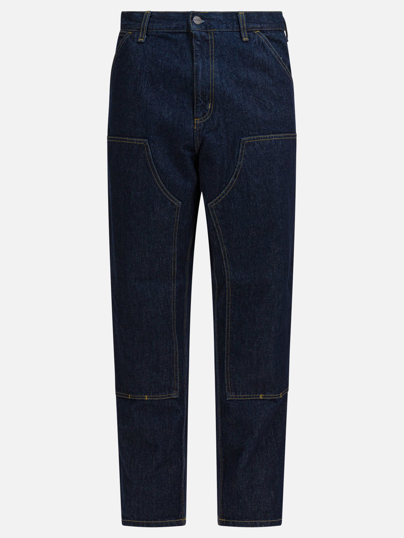 Work pants Solid colour  Blue - Carhartt WIP Men | PDP | VIETTI Online Store | Zoom-Modal
