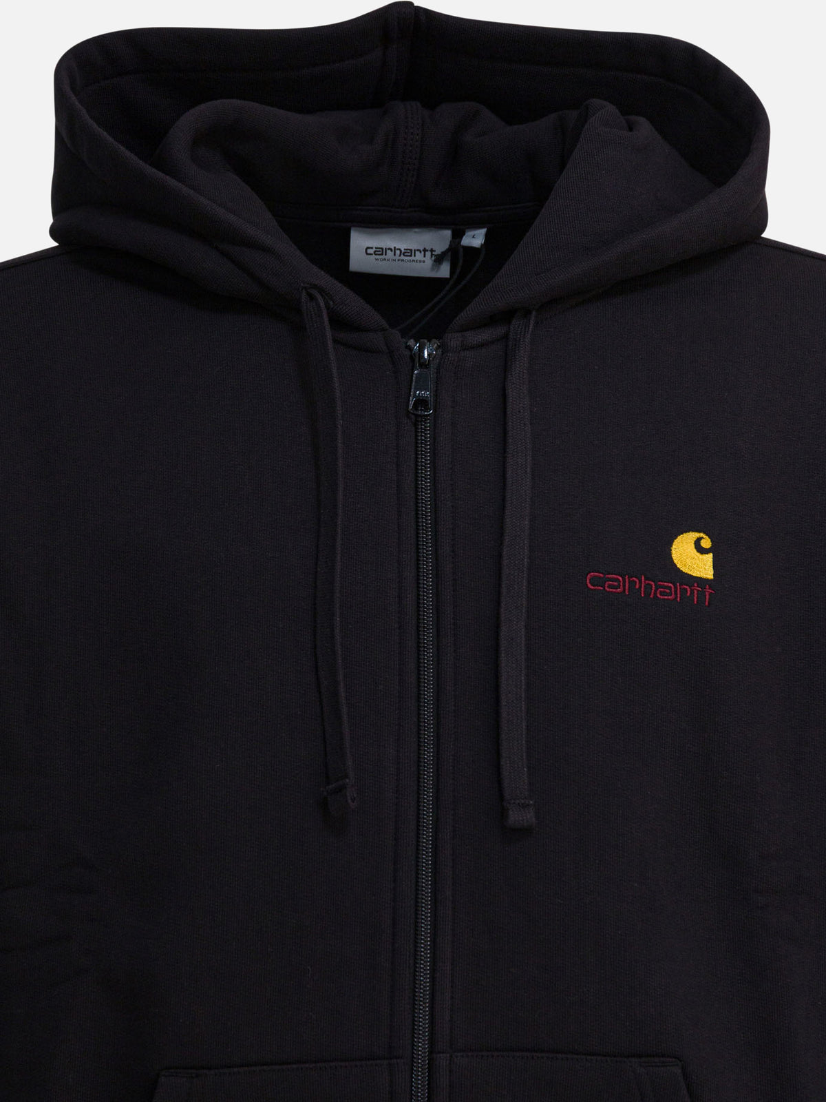 Carhartt WIP "American Script" Hoodie Black - VIETTI