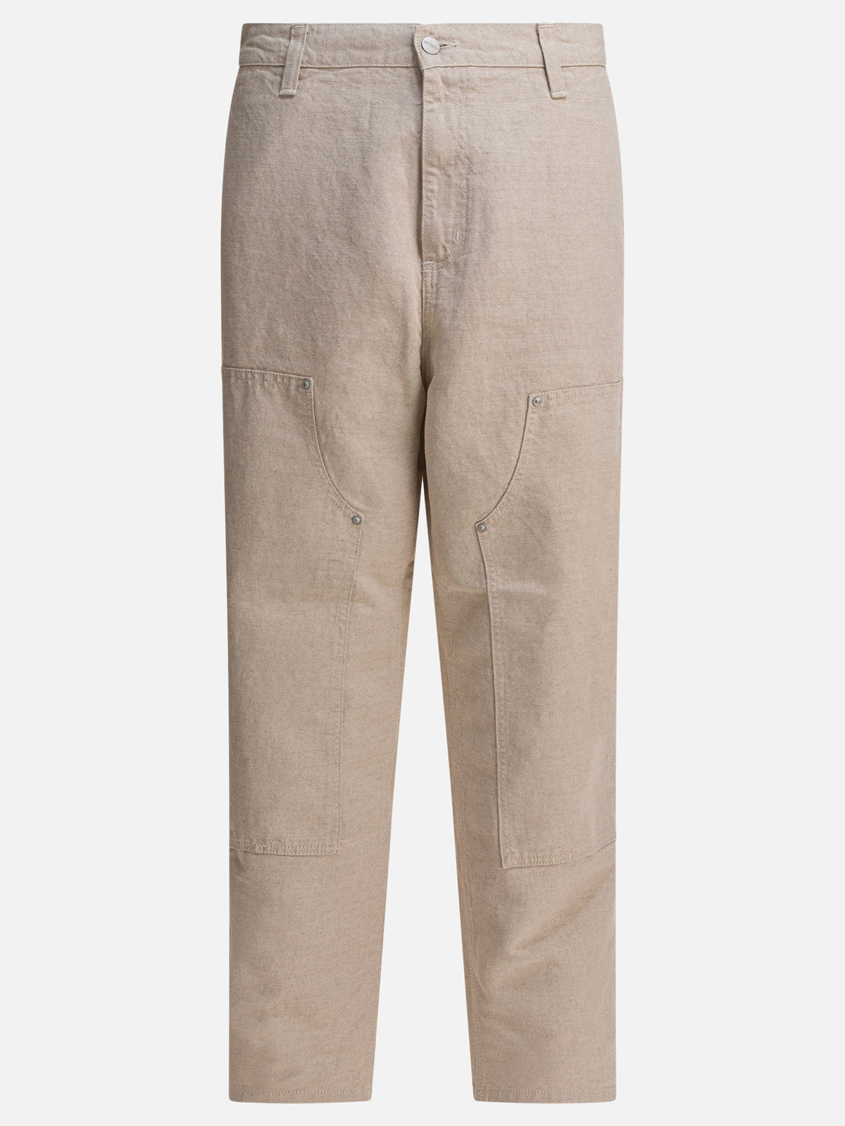 Carhartt WIP Pants "Walter Double Knee" Beige