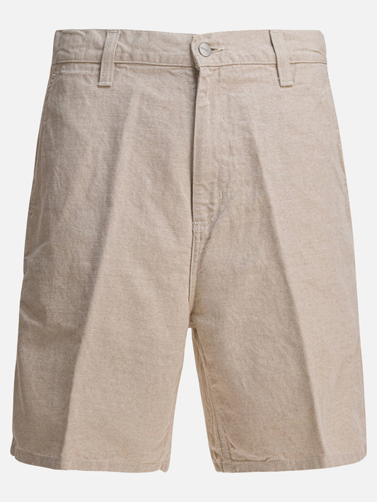 Carhartt WIP Short "Walter Single Knee" Beige

