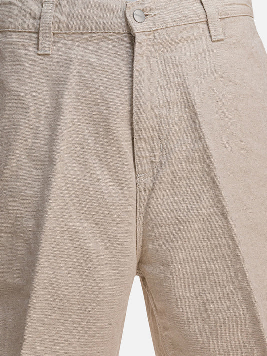 Carhartt WIP Short "Walter Single Knee" Beige

