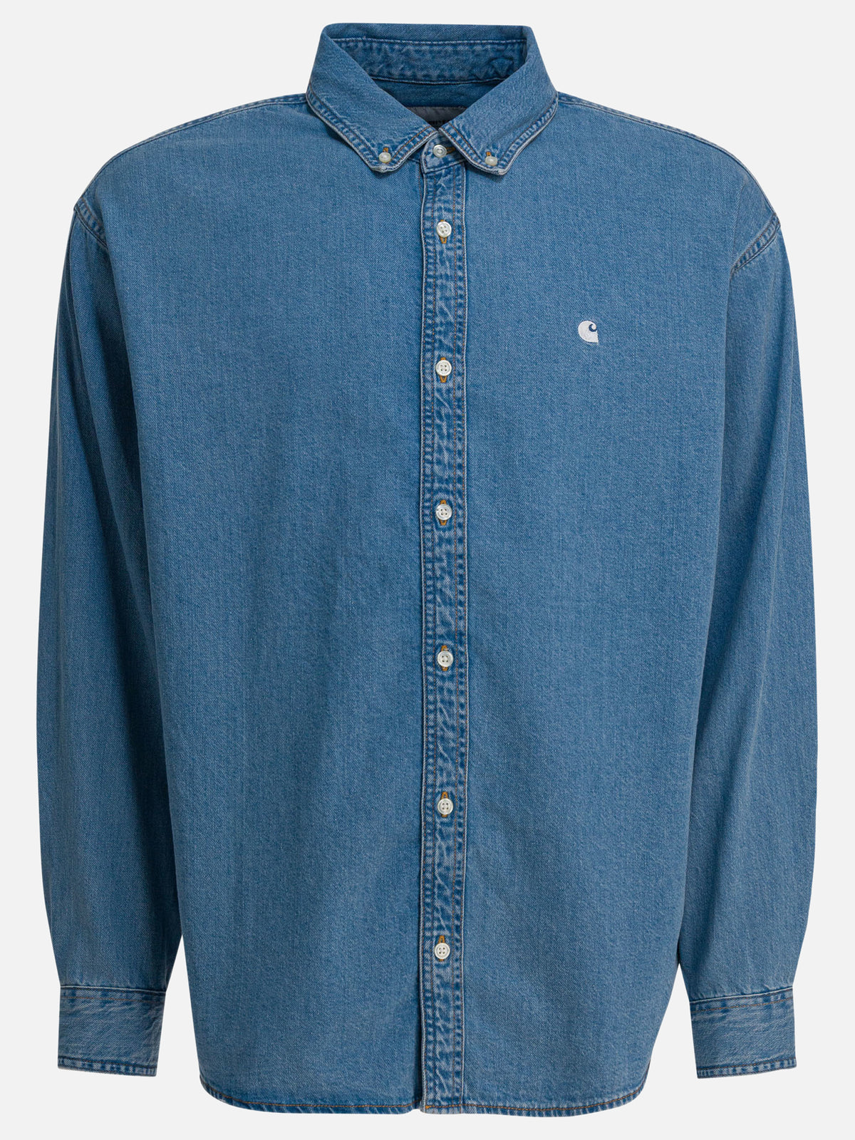 Carhartt WIP "L/S Lucas" shirt Blue