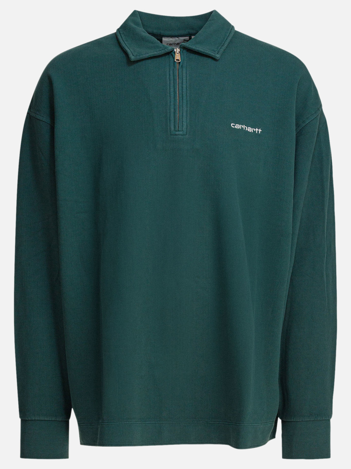 Carhartt WIP "Piqué Script" Sweatshirt Green