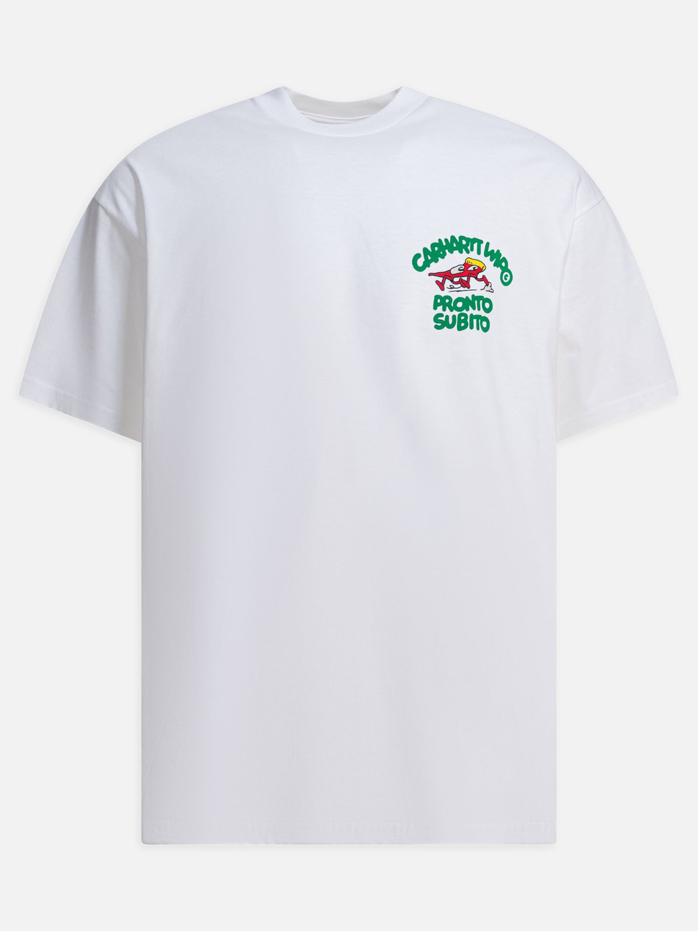 T-shirt girocollo Print  Bianco - Carhartt WIP Uomo | PDP | VIETTI Online Store | thumbnail