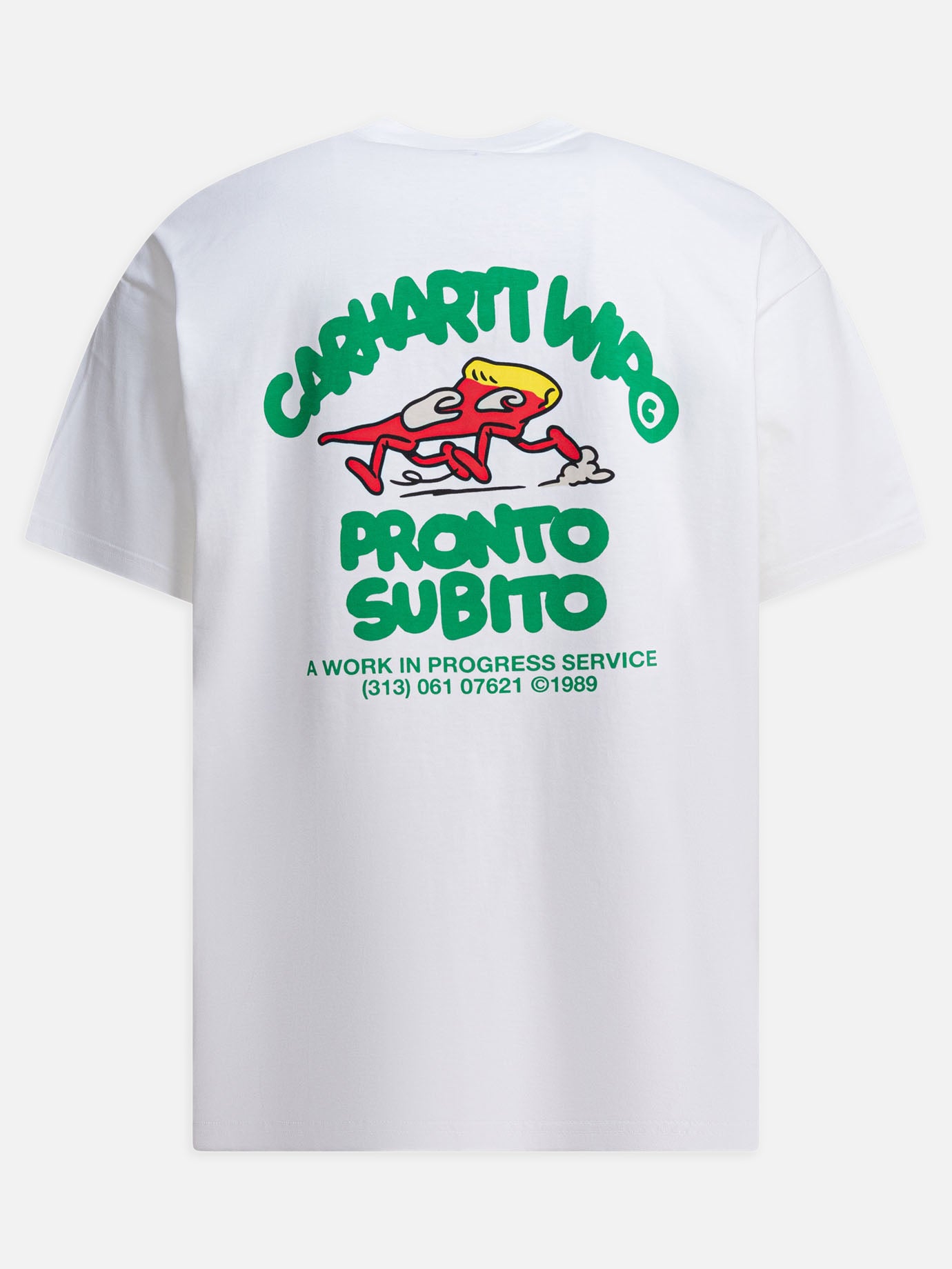 T-shirt girocollo Print  Bianco - Carhartt WIP Uomo | PDP | VIETTI Online Store | thumbnail_2