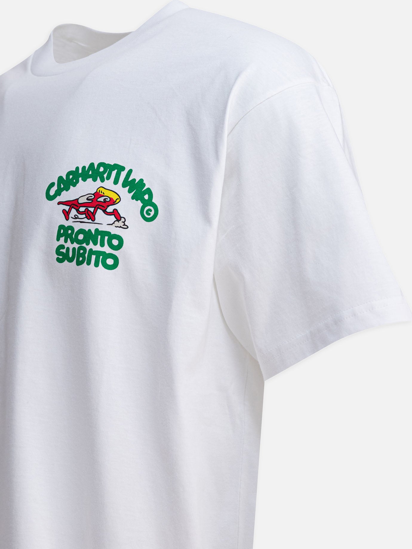 T-shirt girocollo Print  Bianco - Carhartt WIP Uomo | PDP | VIETTI Online Store | thumbnail_4