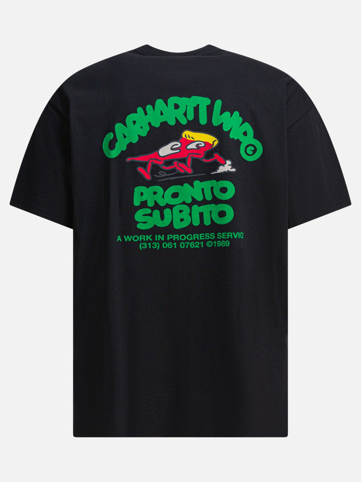 T-shirt girocollo Print  Nero - Carhartt WIP Uomo | PDP | VIETTI Online Store | thumbnail_2