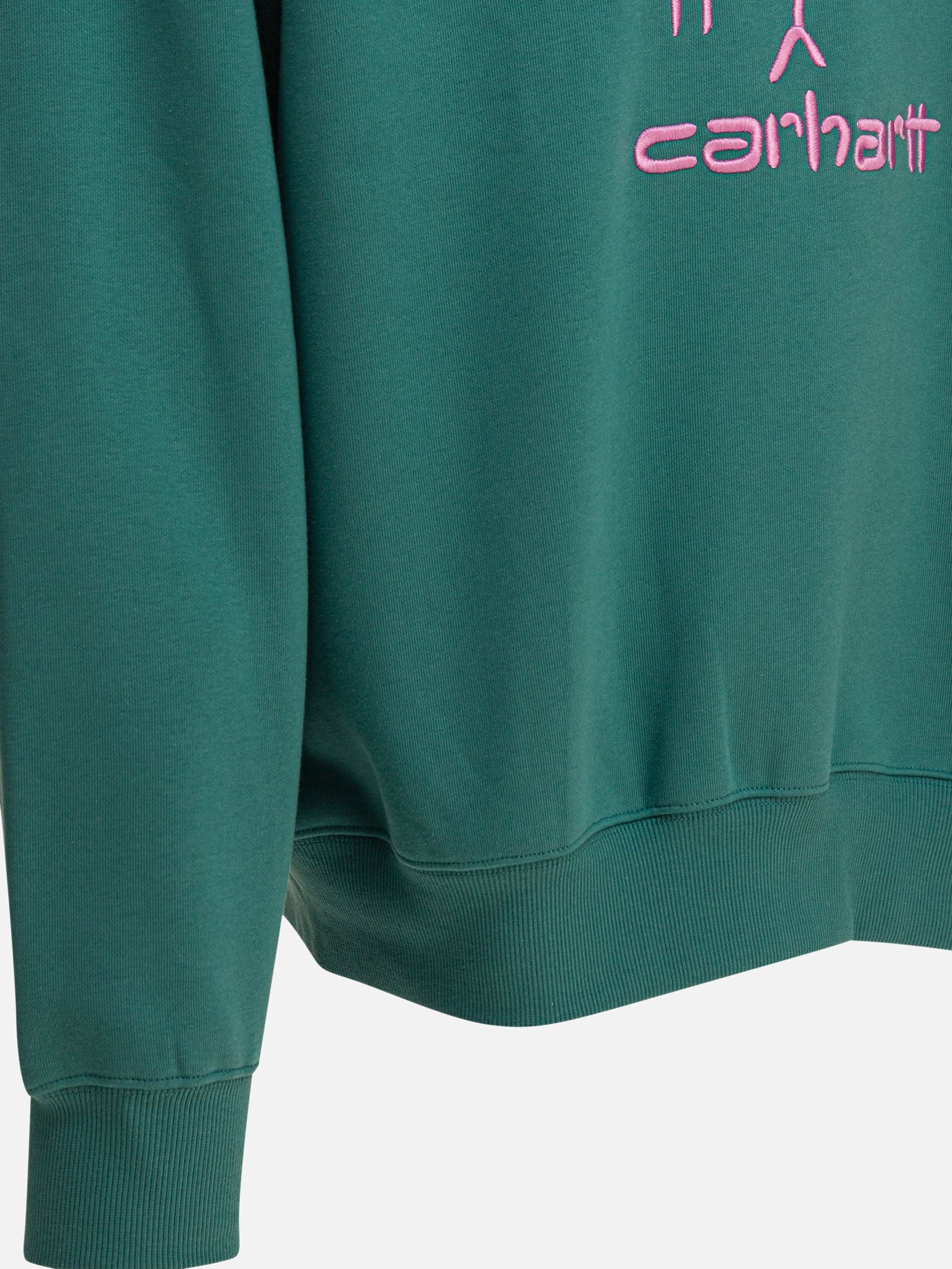 Felpe girocollo Logo  Verde - Carhartt WIP Uomo | PDP | VIETTI Online Store | thumbnail_4